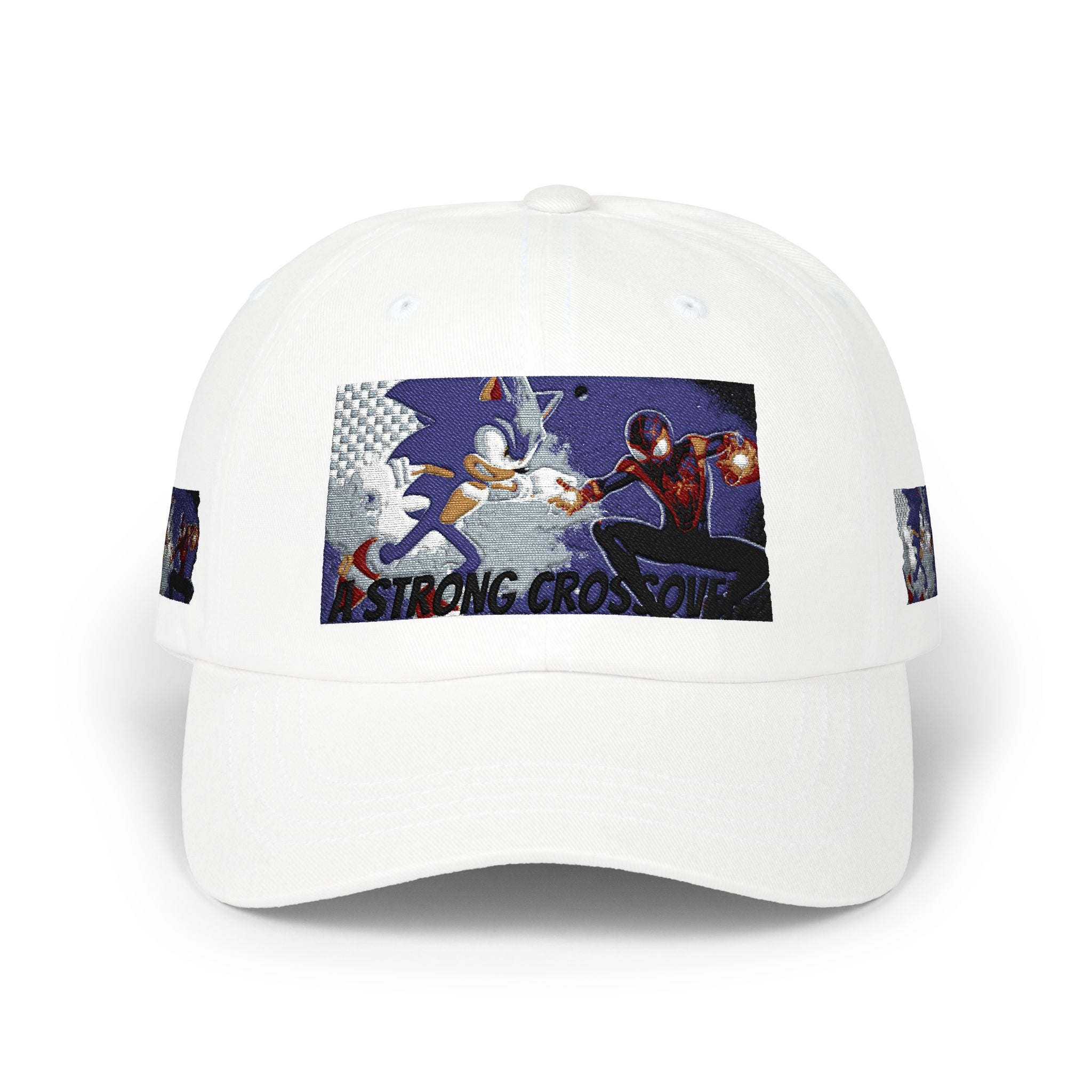Sonic vs. Miles Morales Space Dad Cap — Youth Graphic Baseball Hat