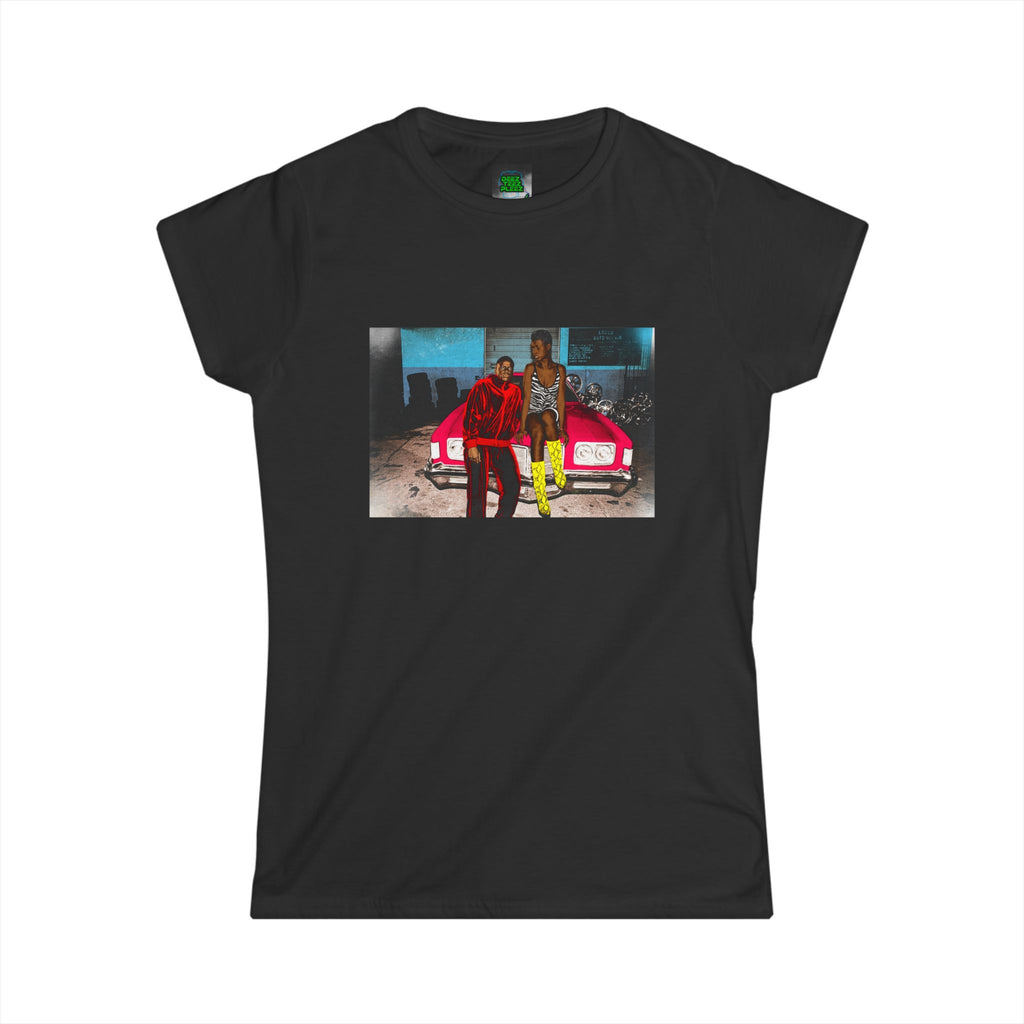 Urban Womens T-Shirt - A uniquely urban vibe, reminisce and enjoy- Qu$en & Slim. Thee slept-on, quintessential classic.