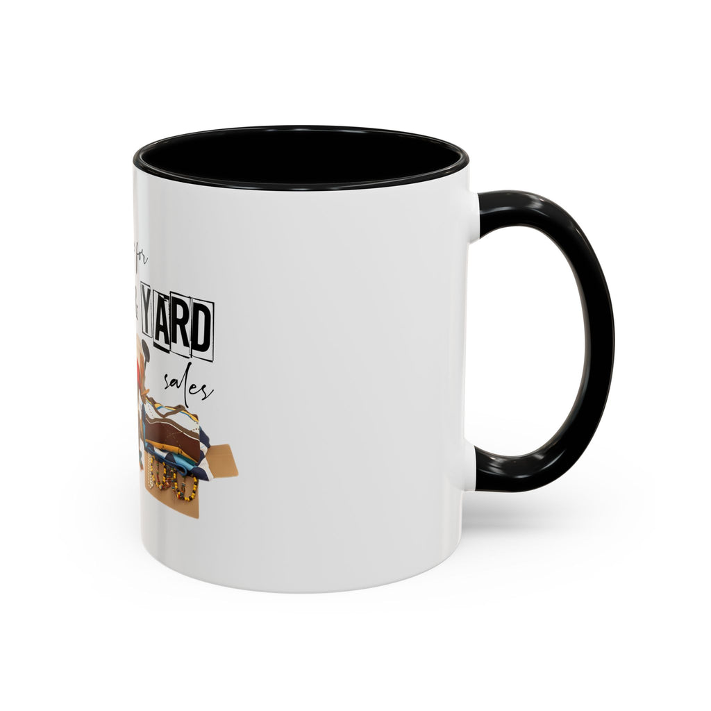 Garage & Yard Sale Coffee Mug — "I Brake for Garage & Yard Sales" Accent Mug
