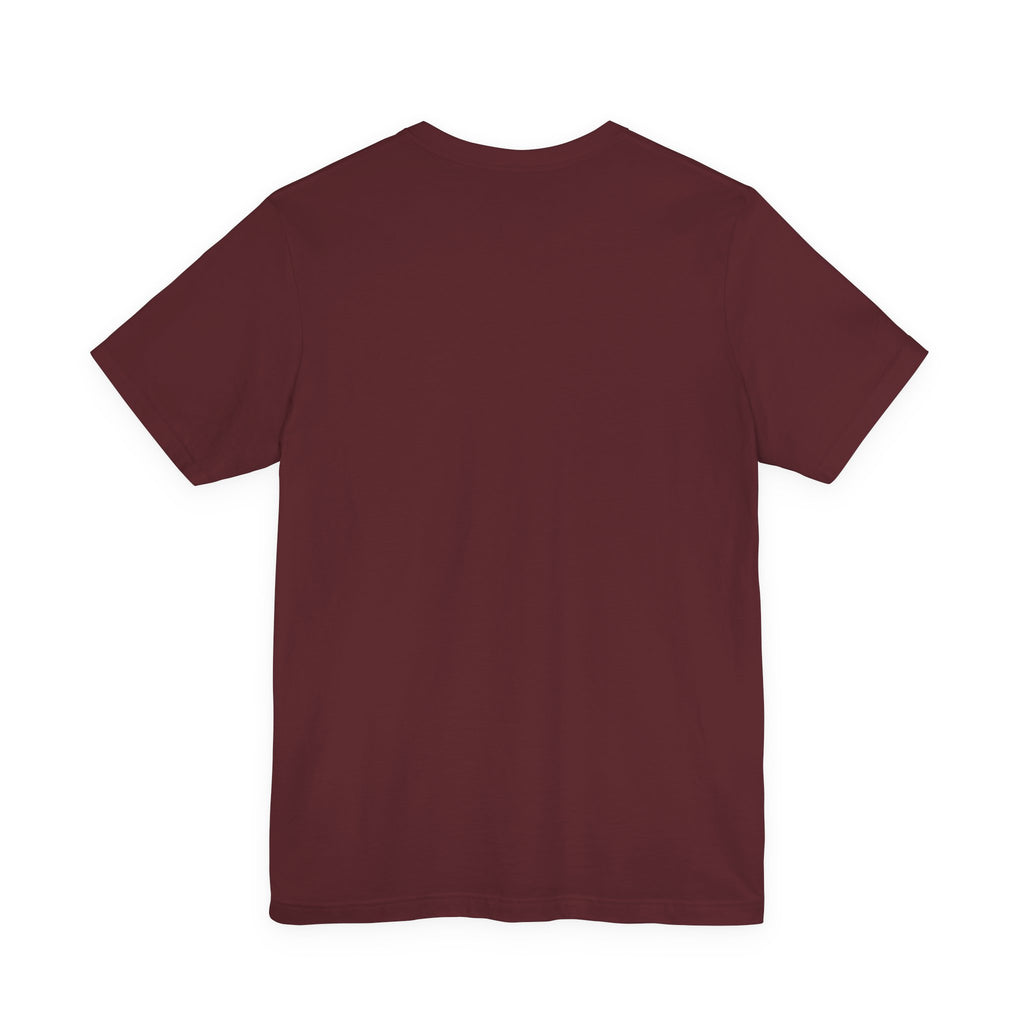 Cute Bear Graphic Tee — Small Chest Print Cotton T-Shirt