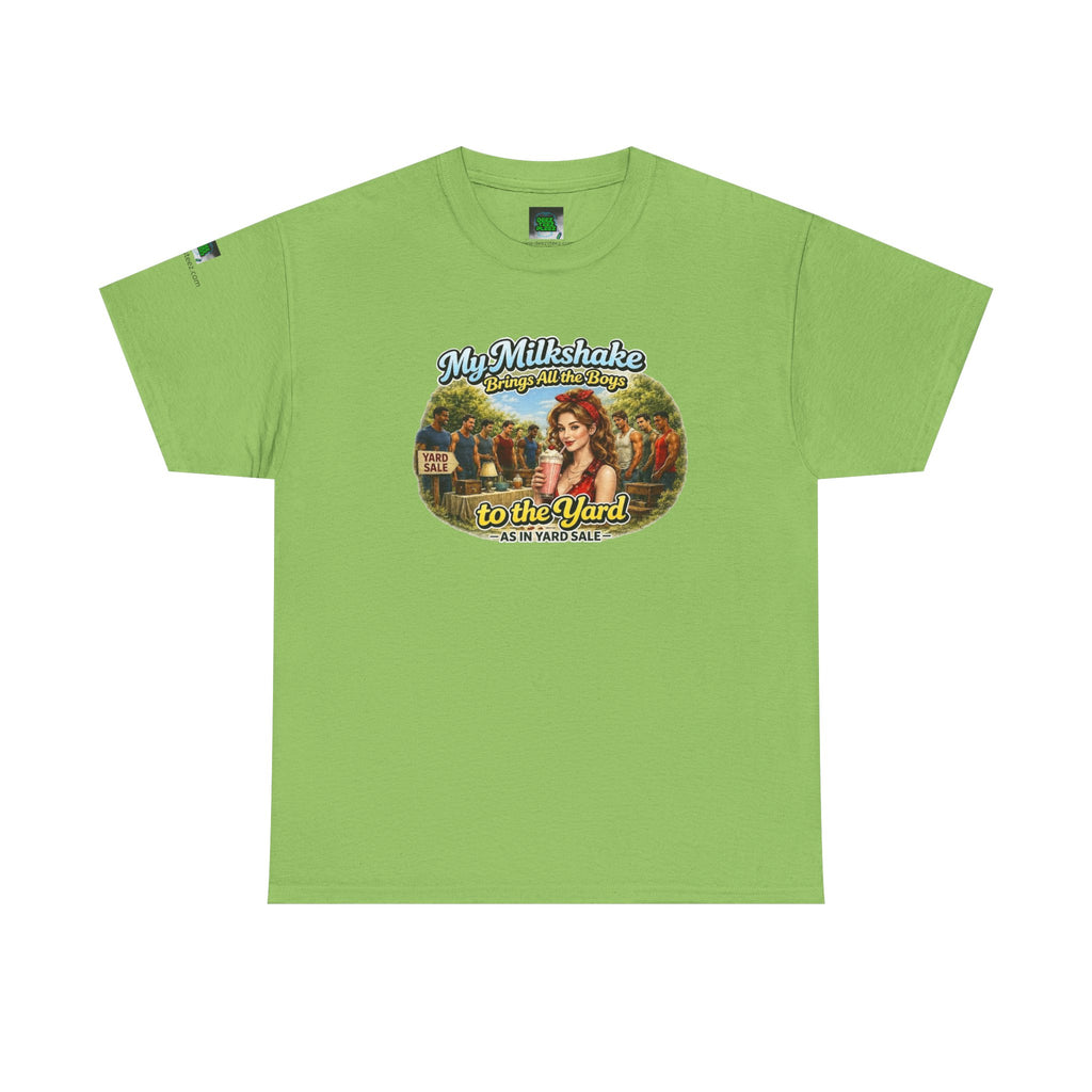 Vintage 'My Milkshake Brings All the Boys to the Yard' Graphic Tee