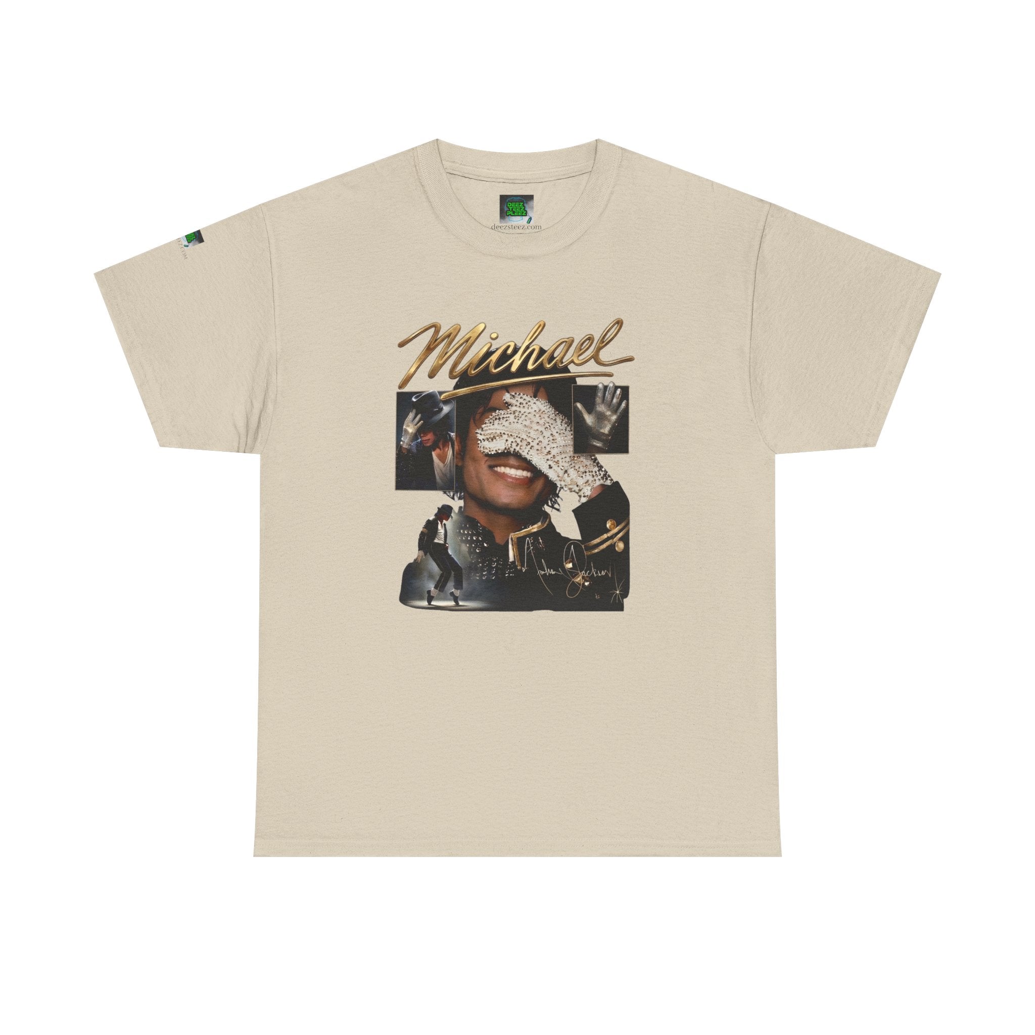 Graphic Tee — 'Michael' Retro Photo Collage T-Shirt