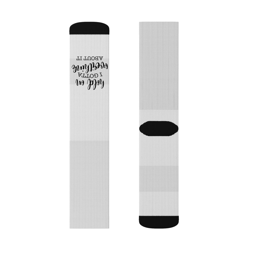 Personalized Photo Sublimation Socks — Custom Memory Photo Crew Socks