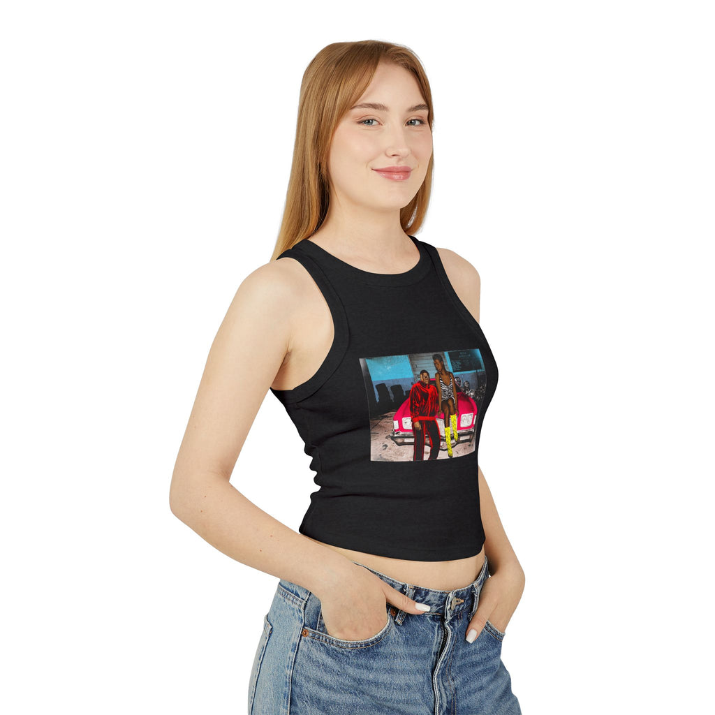 Urban Racer Tank Top —  Que$N and Slim Crop Tank