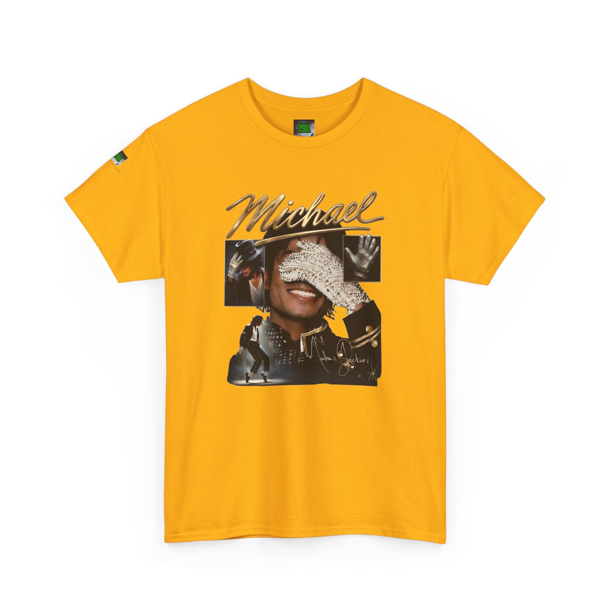 Graphic Tee — 'Michael' Retro Photo Collage T-Shirt