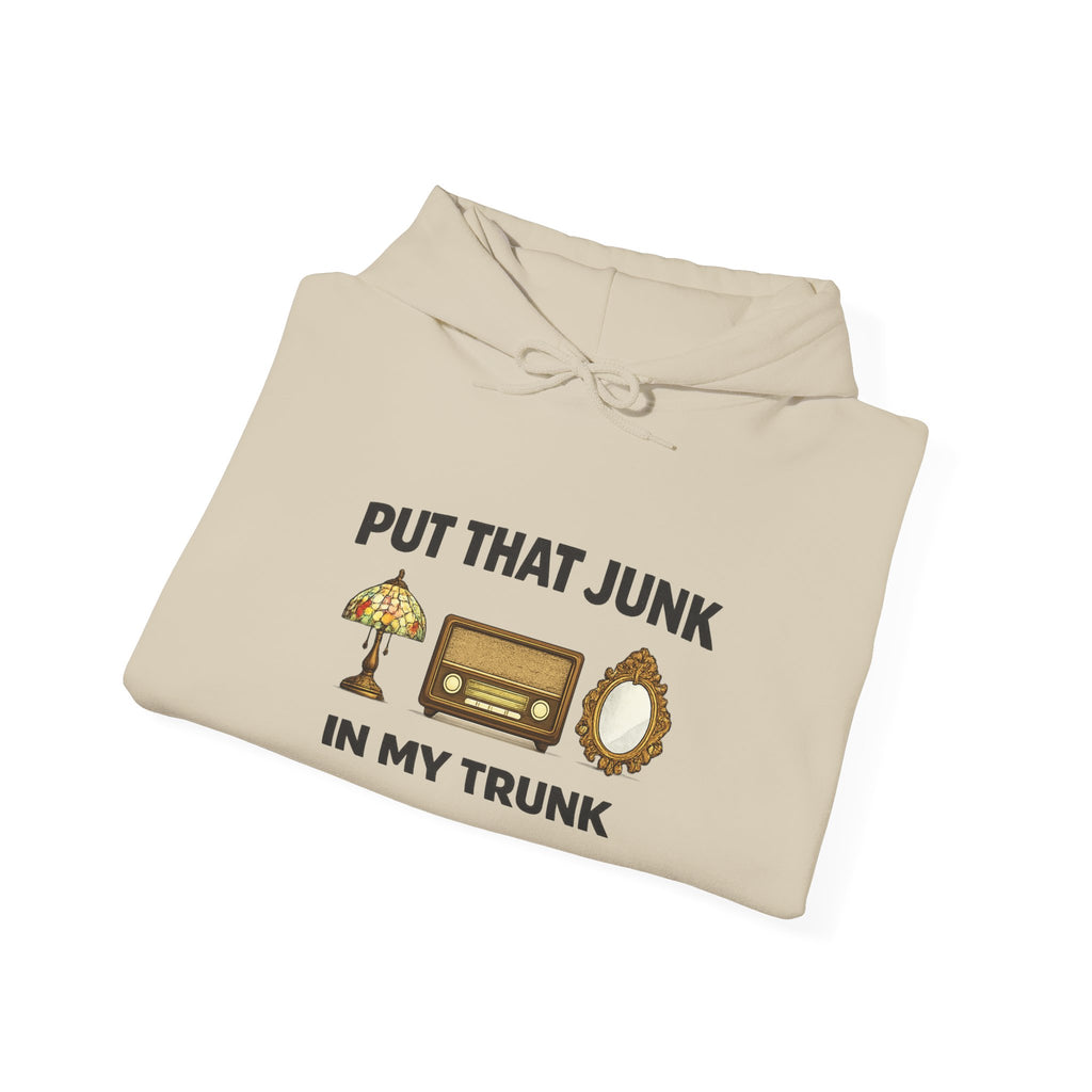 Hoodie “Put That Junk In My Trunk” Vintage RV Camping Graphic