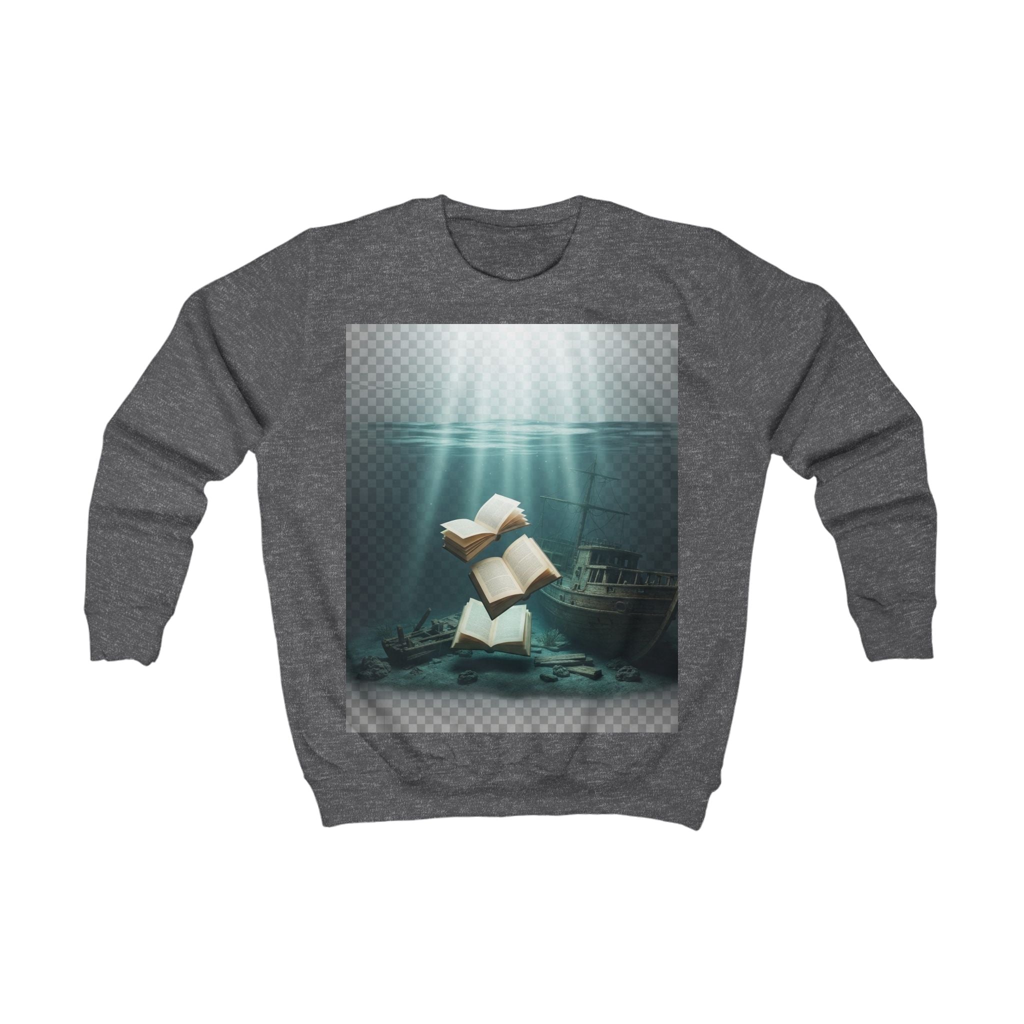 Kids Sweatshirt — Youth Books of Knowledge Sun Rays Design