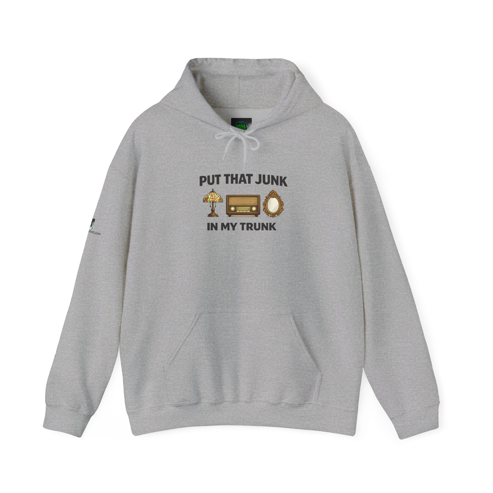 Hoodie “Put That Junk In My Trunk” Vintage RV Camping Graphic