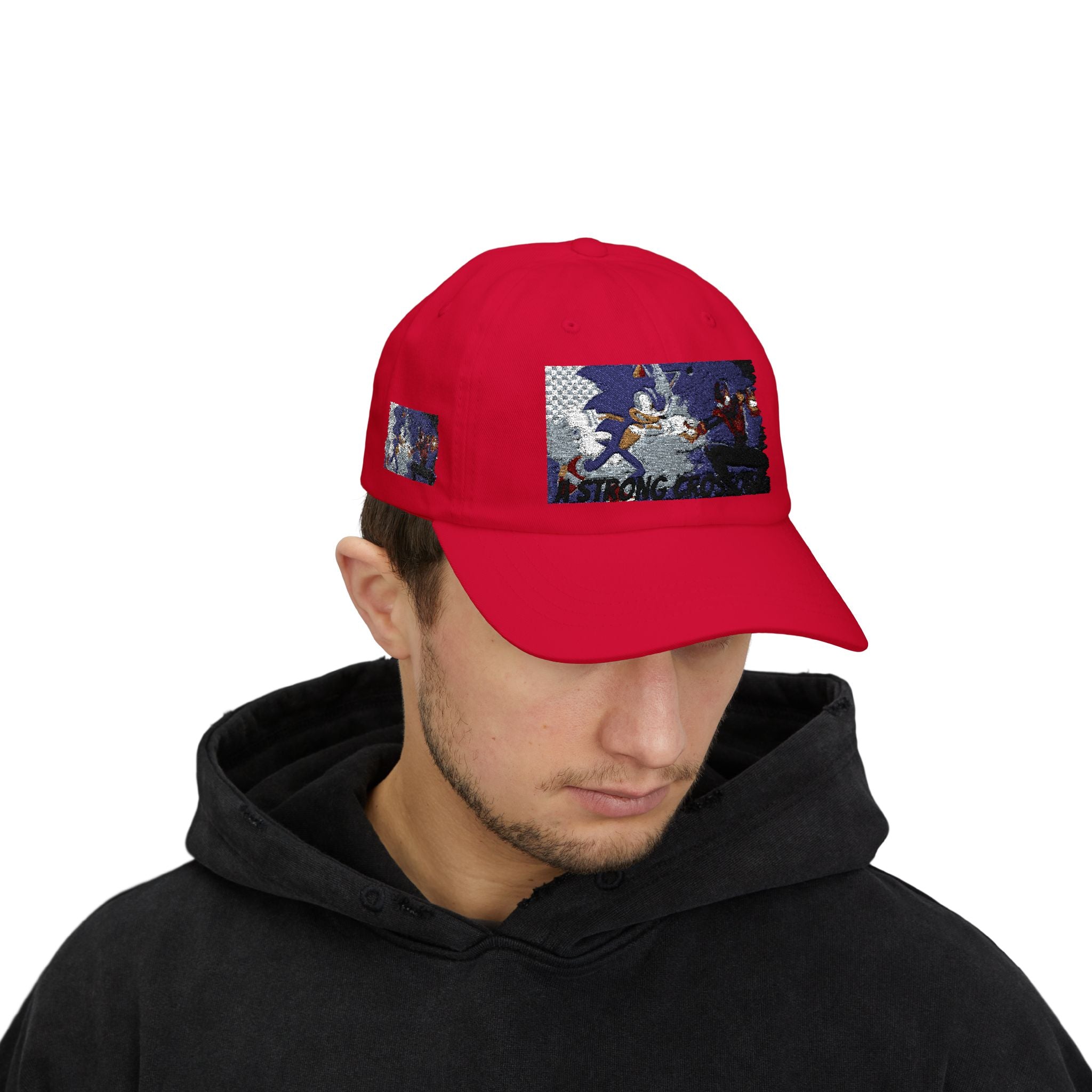 Sonic vs. Miles Morales Space Dad Cap — Youth Graphic Baseball Hat