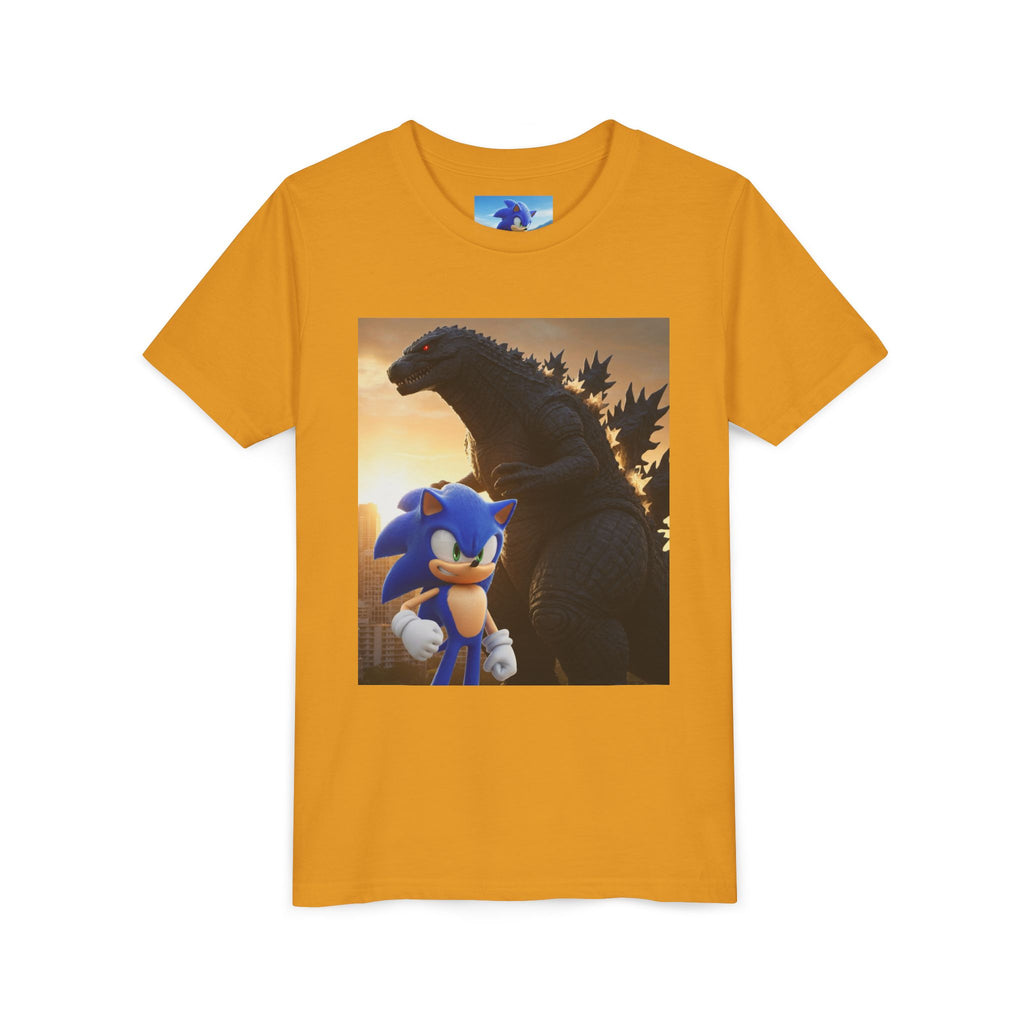 Youth Tee — Sonic & Mario vs. Monsters Movie Mashup