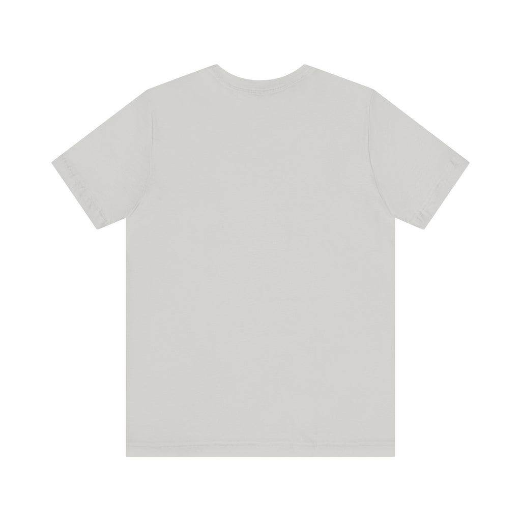 Cute Bear Graphic Tee — Small Chest Print Cotton T-Shirt