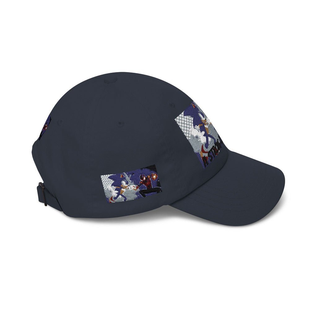 Sonic vs. Miles Morales Space Dad Cap — Youth Graphic Baseball Hat