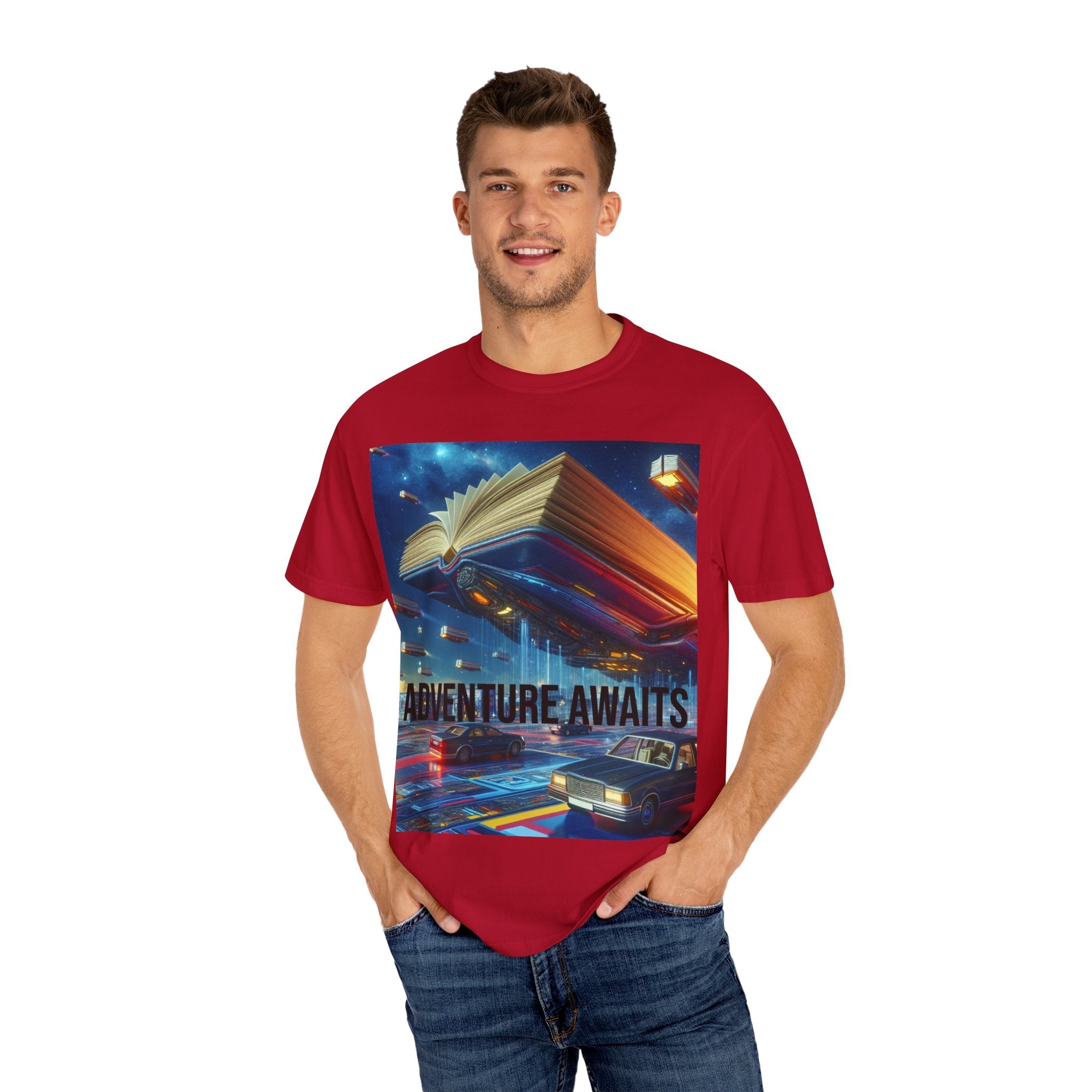 Adventure Awaits T-shirt for Book Lovers