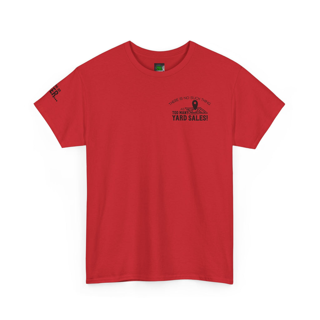 Yard Sale Graphic Tee — 'Yard Sales!' Vintage Market Flea Find T-Shirt