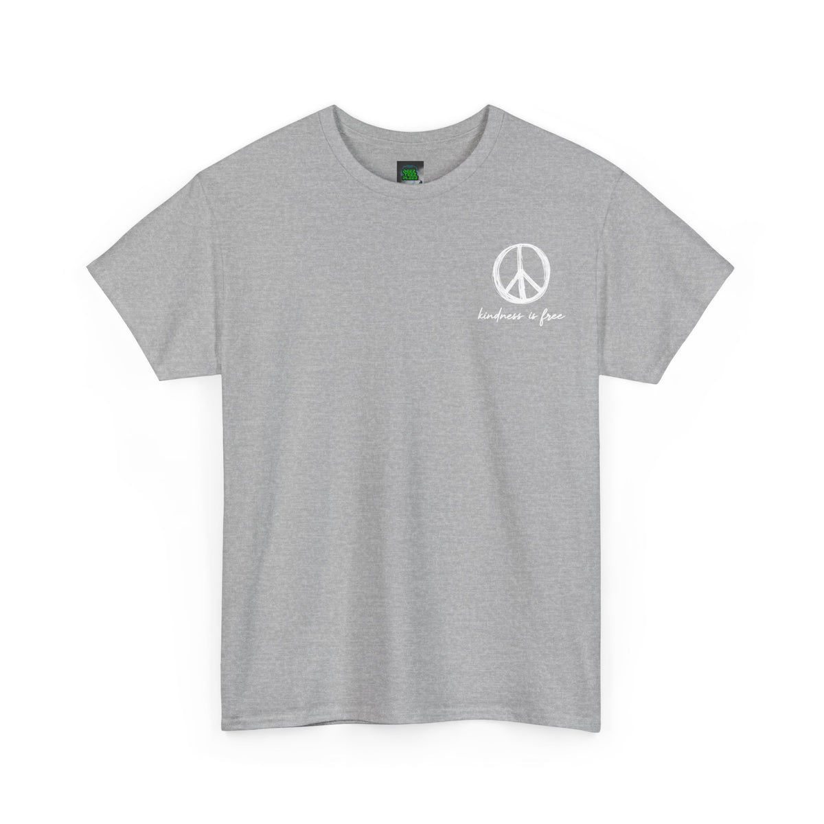Peace Symbol Tee — “I Hope We Heal From All The Things We Don’t Talk About” Inspirational Graphic T-Shirt