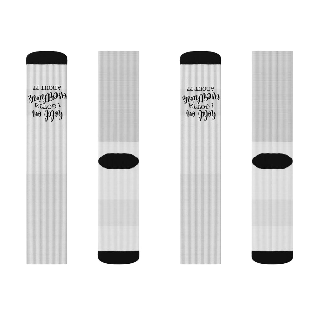 Personalized Photo Sublimation Socks — Custom Memory Photo Crew Socks