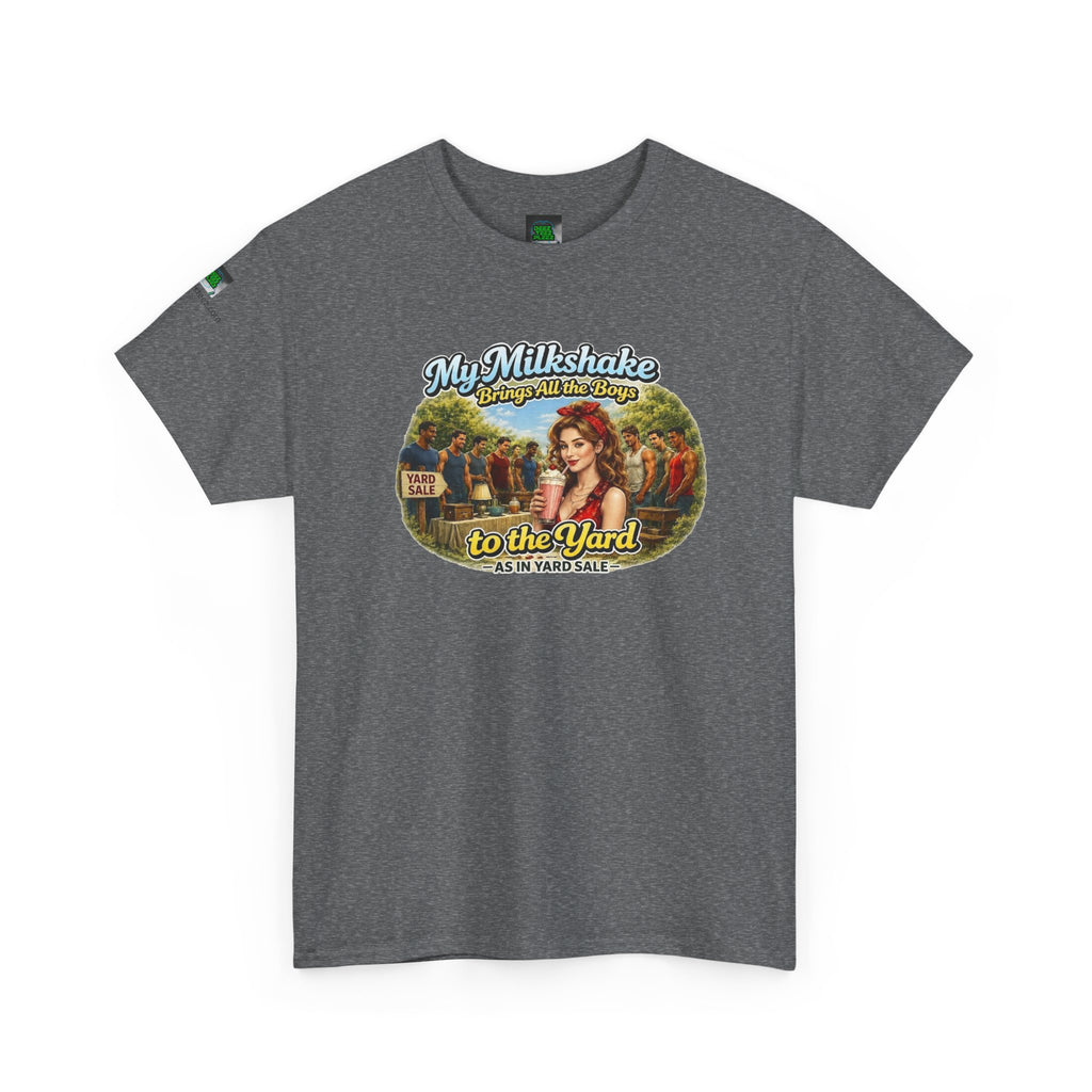 Vintage 'My Milkshake Brings All the Boys to the Yard' Graphic Tee