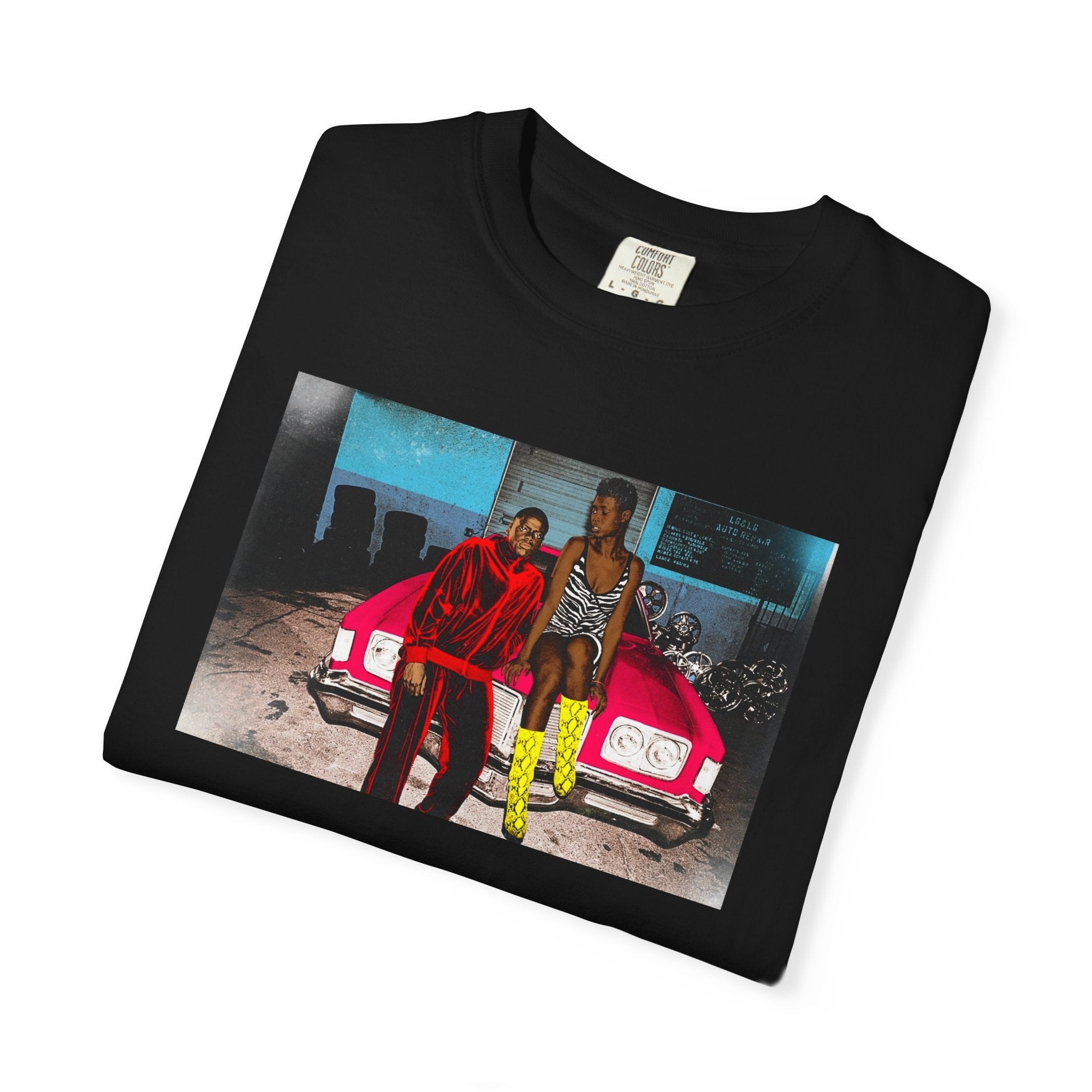 Queen & Slim Vintage Car Graphic T-Shirt