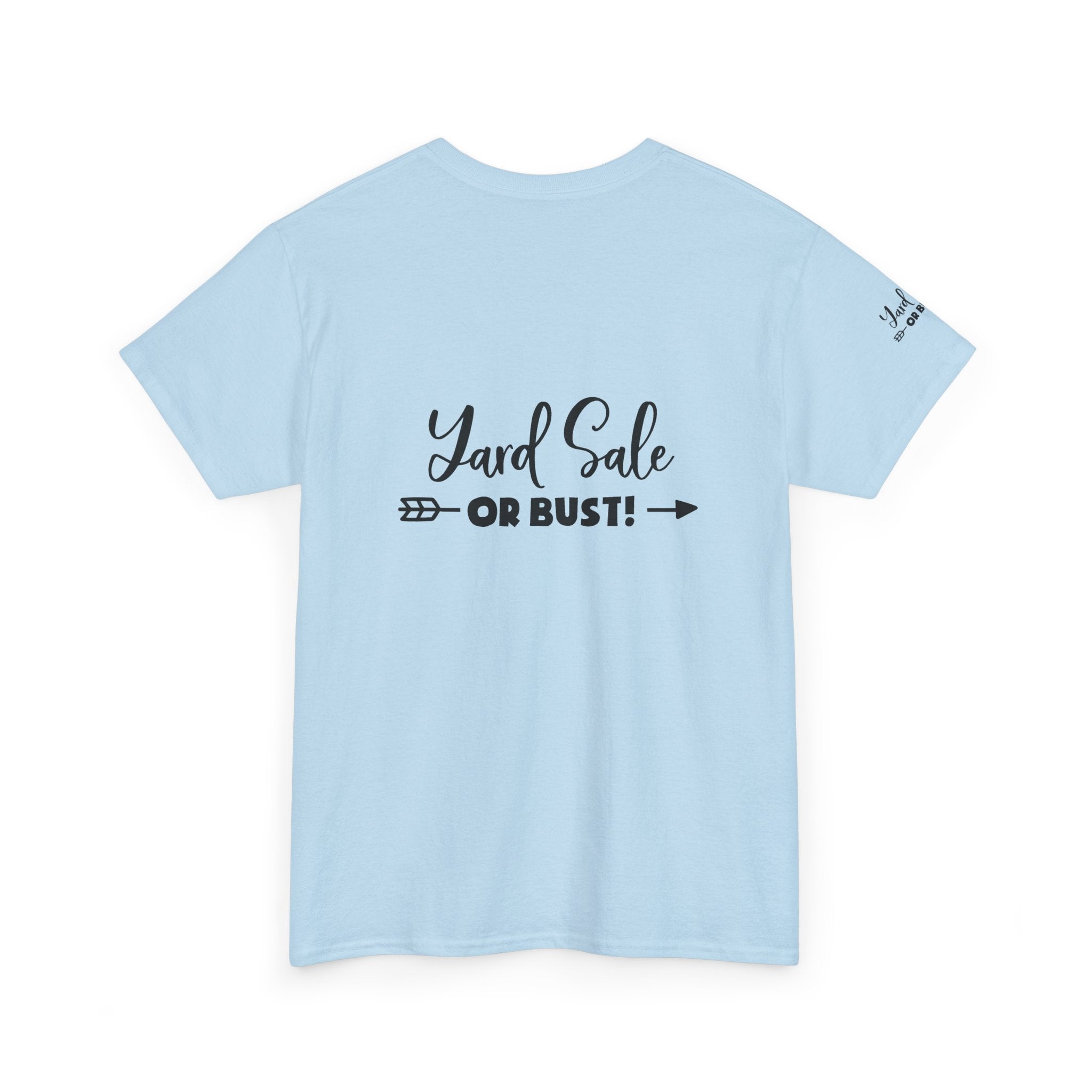 Unisex Heavy Cotton Tee Yard Sales OLD STUFF/ New Treasure
