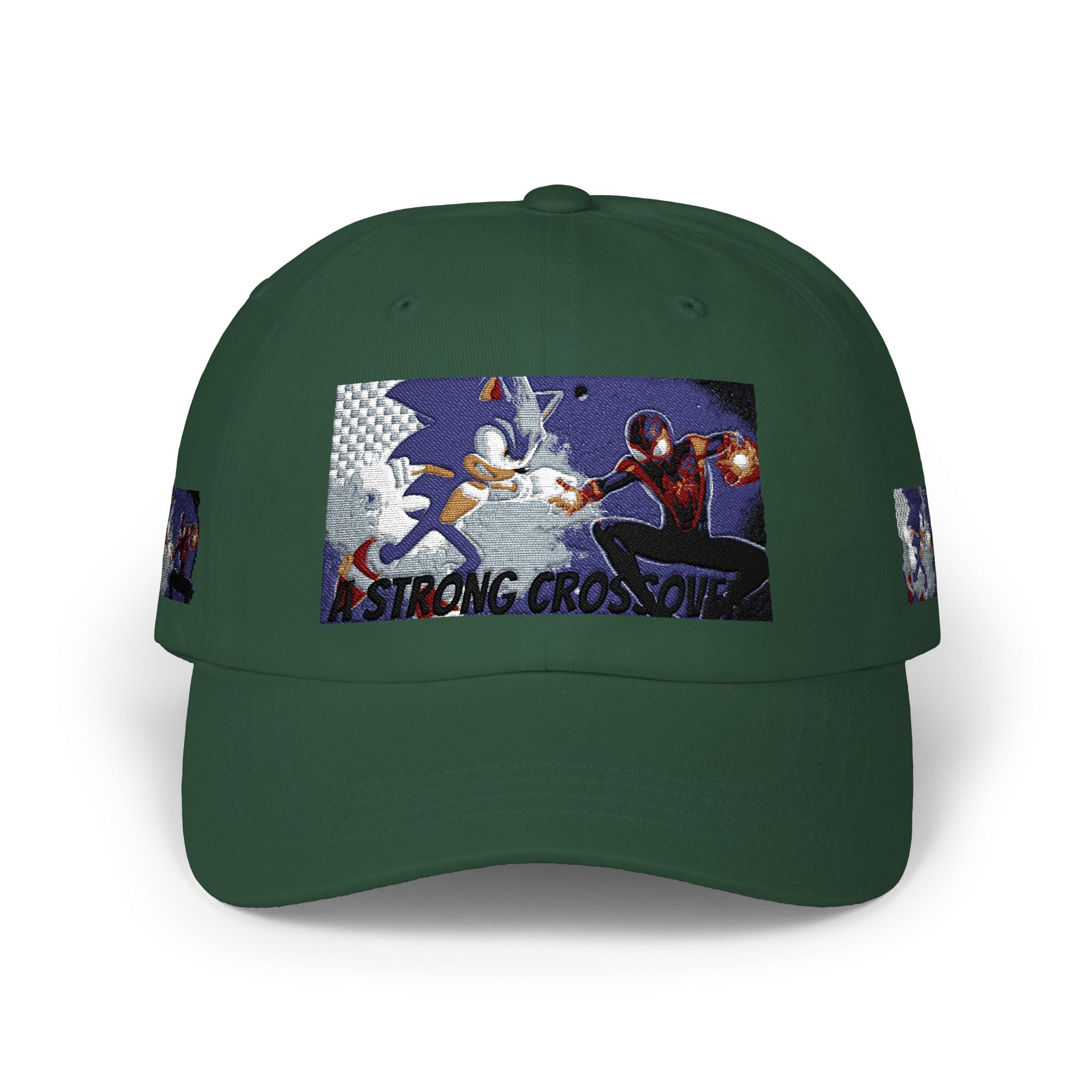 Sonic vs. Miles Morales Space Dad Cap — Youth Graphic Baseball Hat