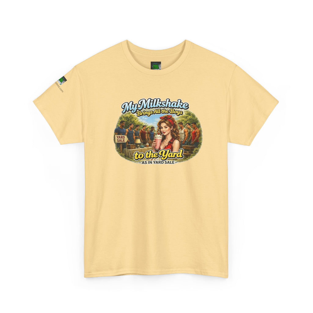 Vintage 'My Milkshake Brings All the Boys to the Yard' Graphic Tee