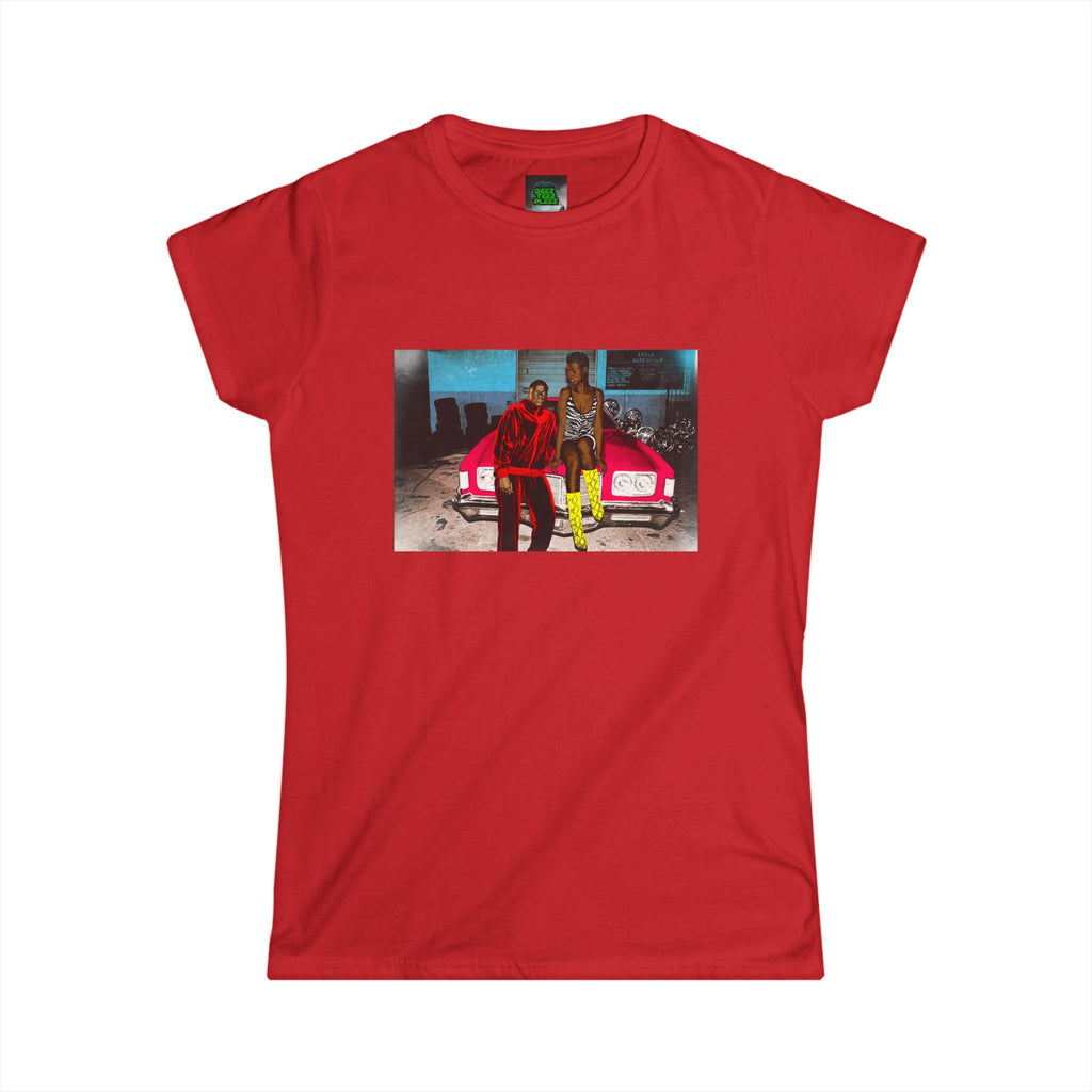 Urban Womens T-Shirt - A uniquely urban vibe, reminisce and enjoy- Qu$en & Slim. Thee slept-on, quintessential classic.