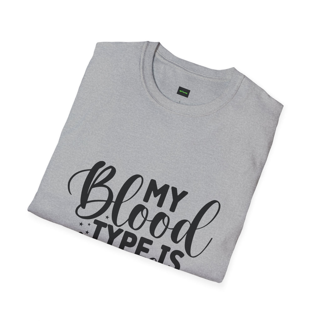 Halloween T-Shirt – “My Blood Type Is Pumpkin Spice” & “All the Ghouls Love Me”