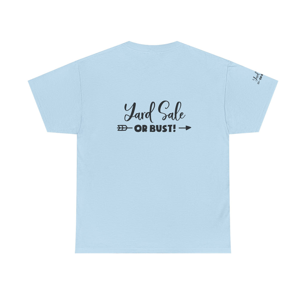 Unisex Heavy Cotton Tee Yard Sales OLD STUFF/ New Treasure