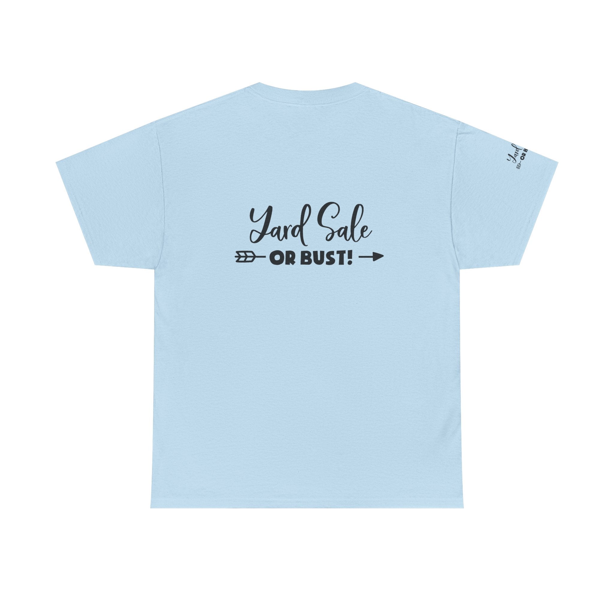 Unisex Heavy Cotton Tee Yard Sales OLD STUFF/ New Treasure