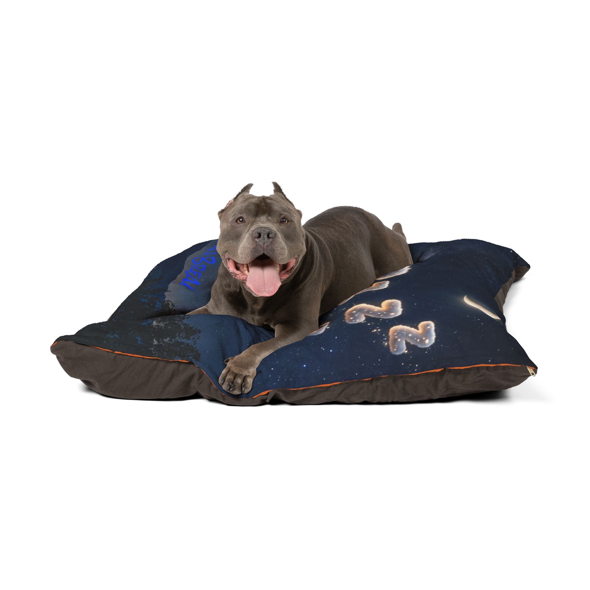 Sleepy Night Pet Bed – 'Take a Break' Cozy Cloud Zzzz Pillow for Dogs & Cats