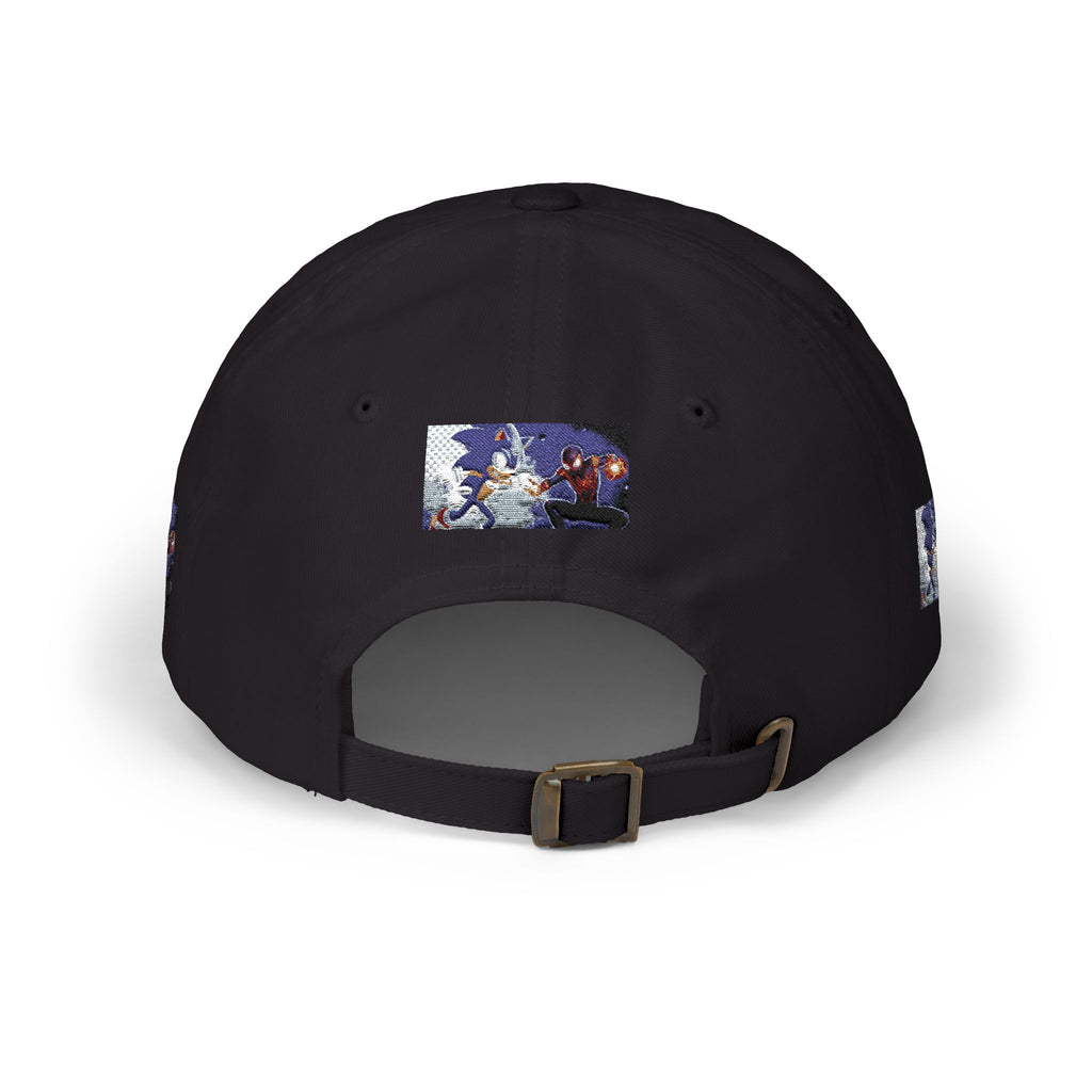 Sonic vs. Miles Morales Space Dad Cap — Youth Graphic Baseball Hat