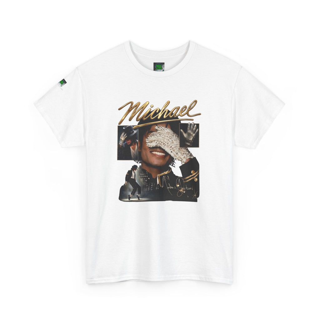 Graphic Tee — 'Michael' Retro Photo Collage T-Shirt