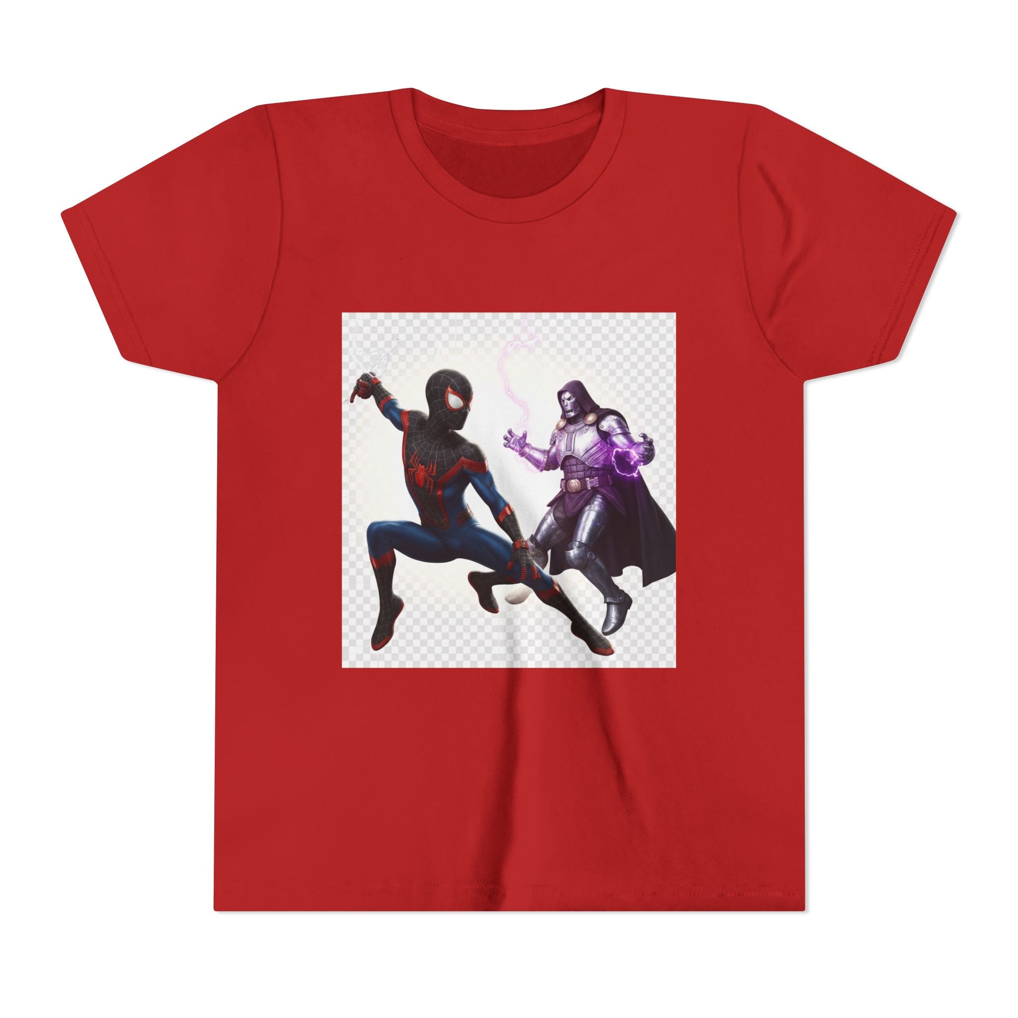 Kids Marvel & Spider-Verse Superhero Tee — Sonic & Avengers Graphic Youth T-Shirt