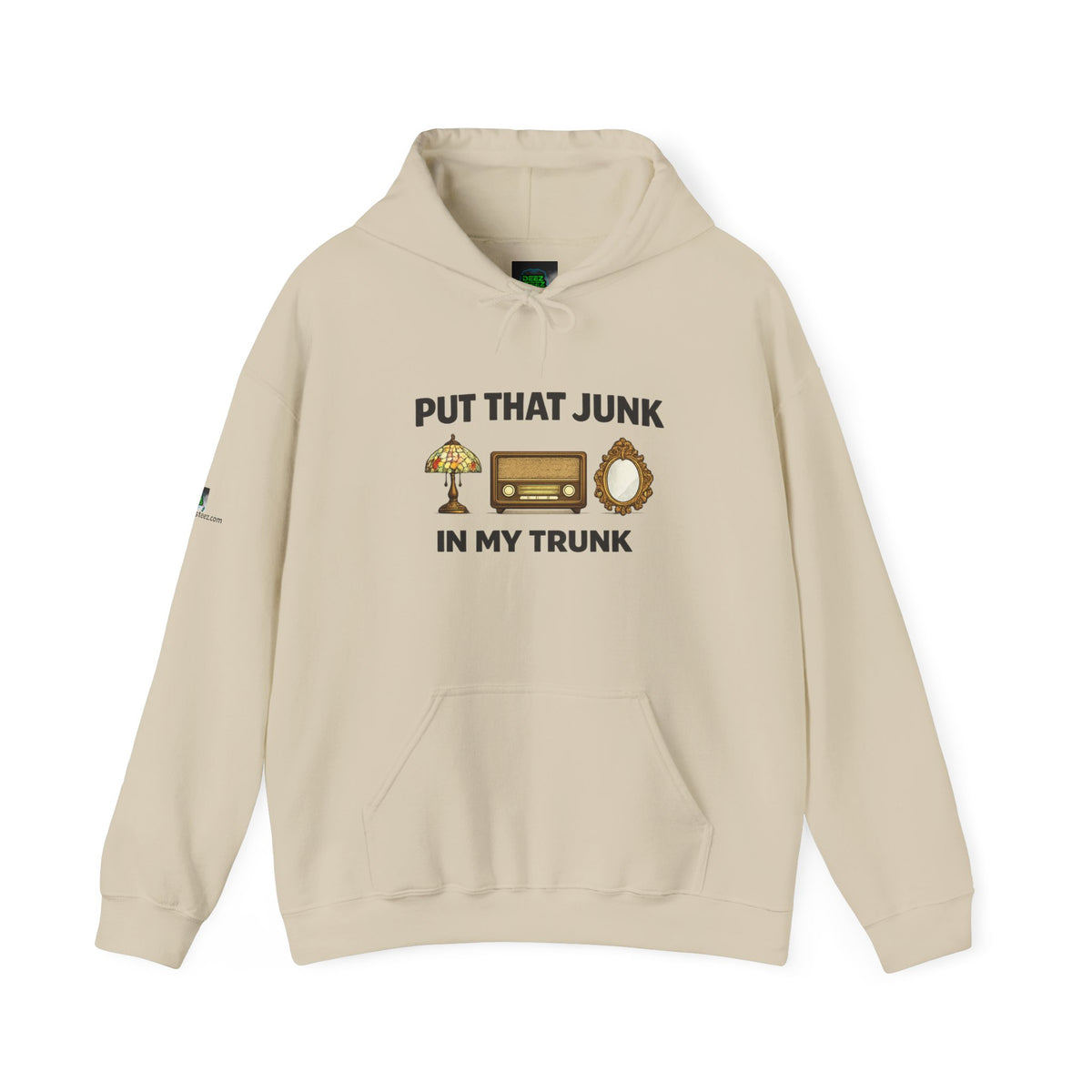 Hoodie “Put That Junk In My Trunk” Vintage RV Camping Graphic