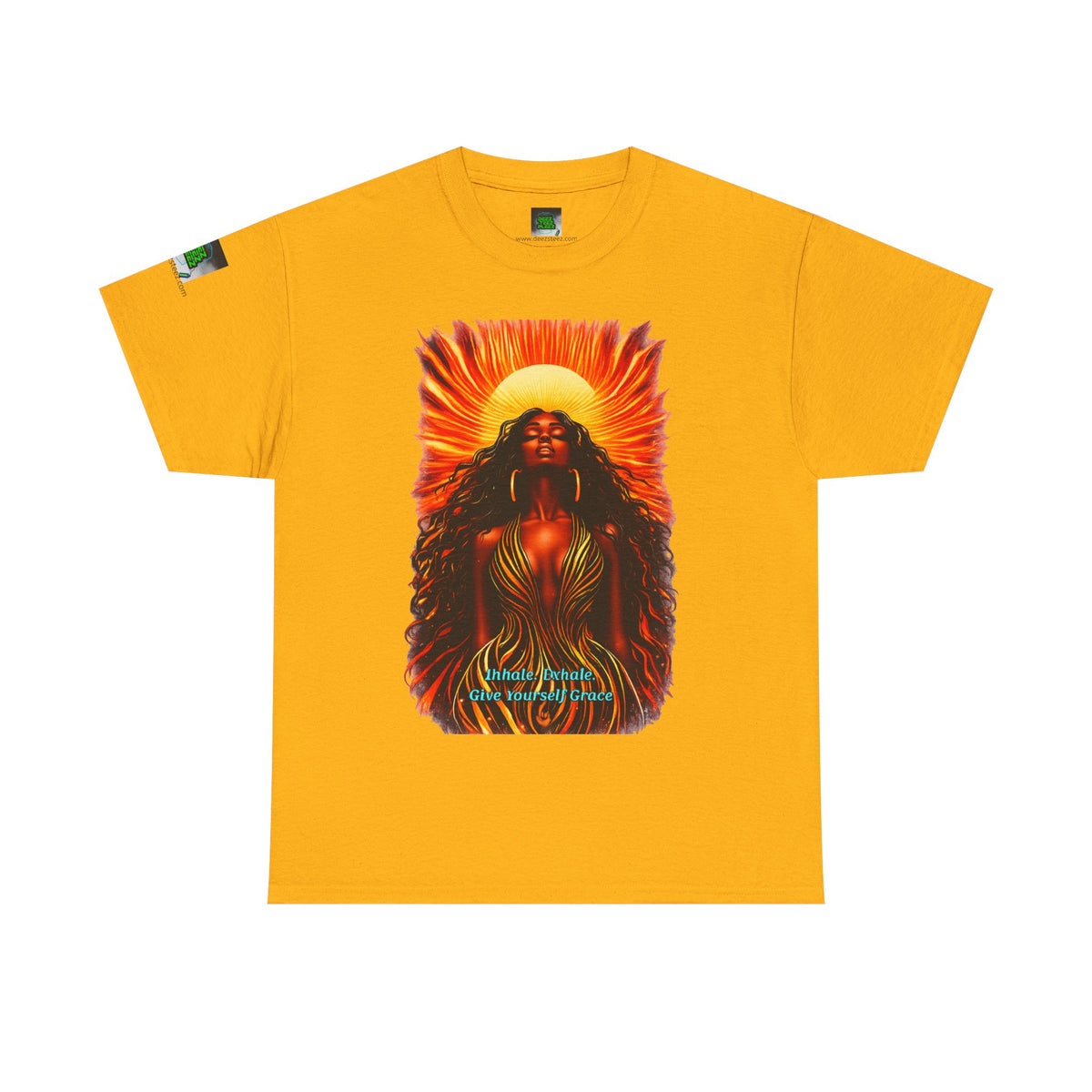 Spiritual Sunflower Guardian Graphic Tee