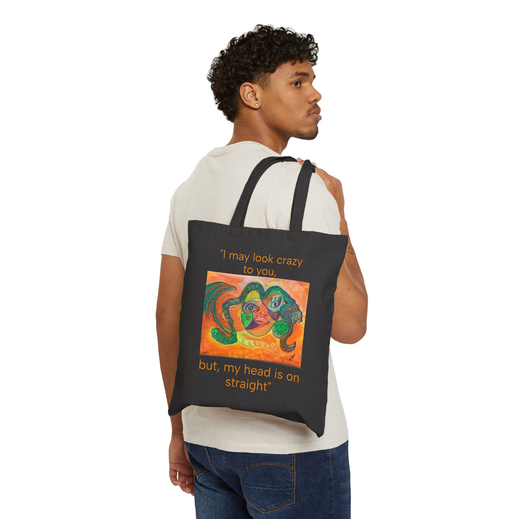 CynAPar Original Art Cotton Canvas Tote Bag