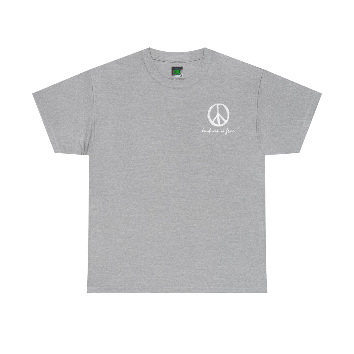 Peace Symbol Tee — “I Hope We Heal From All The Things We Don’t Talk About” Inspirational Graphic T-Shirt