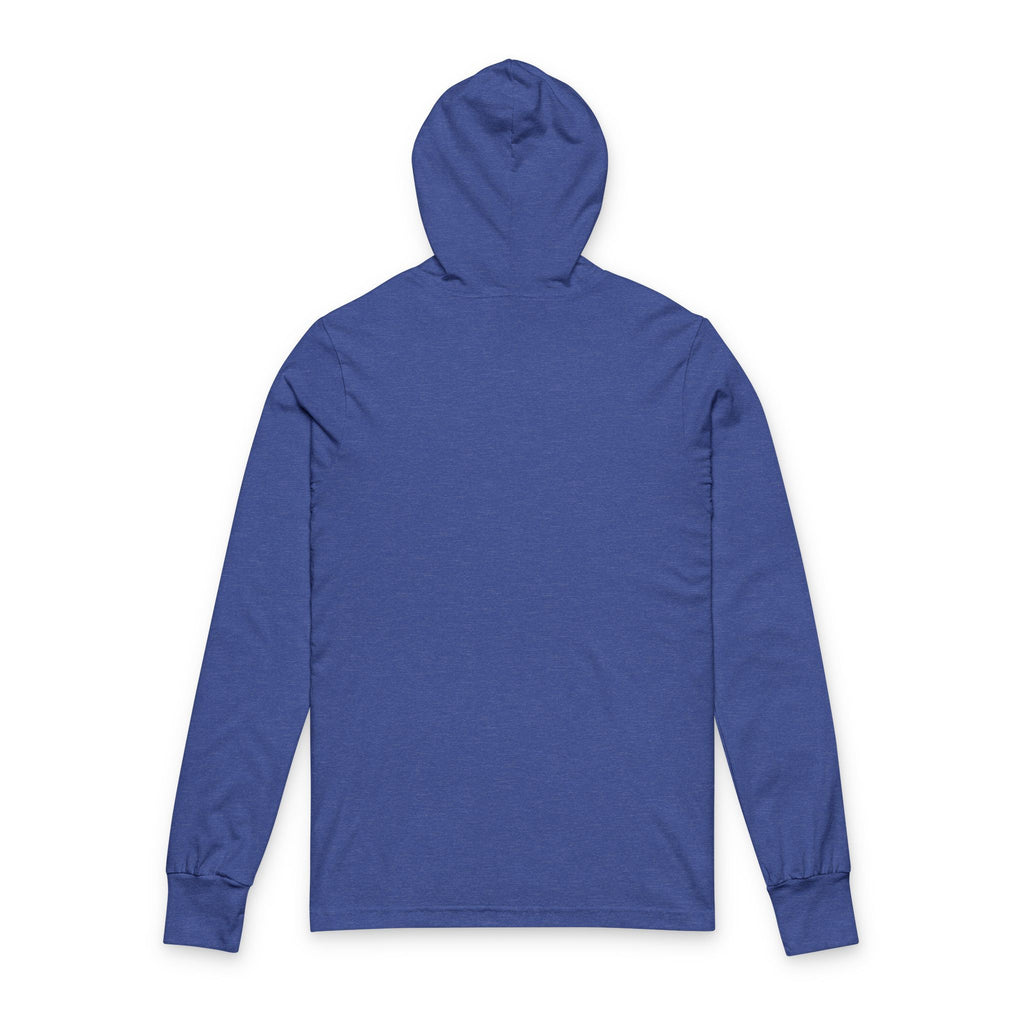 Nebula City Hooded Long Sleeve Tee — Painted Sky Cyberpunk Graphic