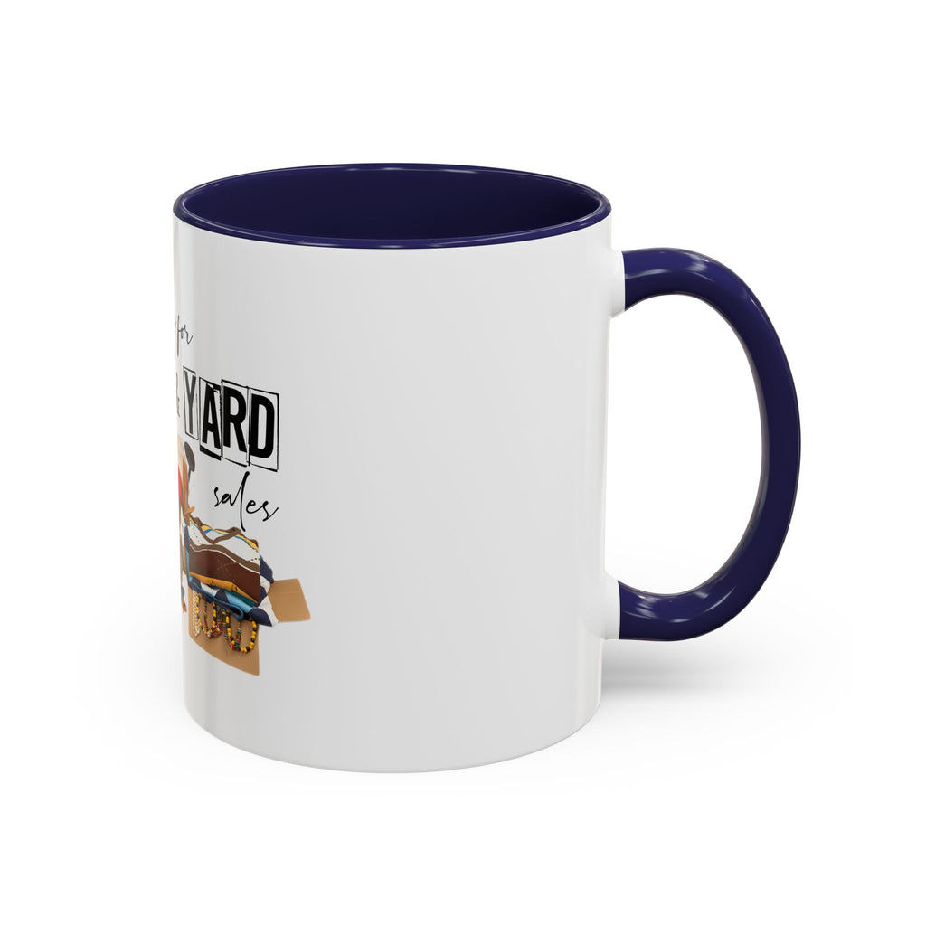 Garage & Yard Sale Coffee Mug — "I Brake for Garage & Yard Sales" Accent Mug