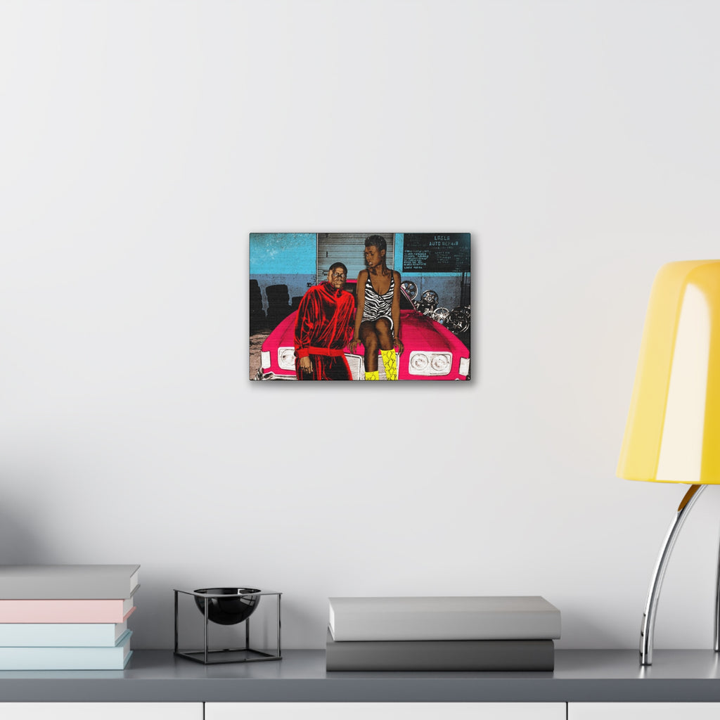 Queen & Slim Canvas Wall Art — Stretched 0.75"