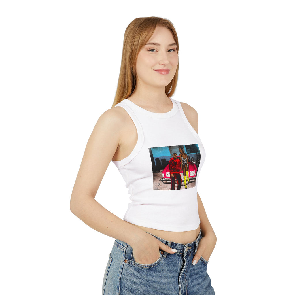 Urban Racer Tank Top —  Que$N and Slim Crop Tank