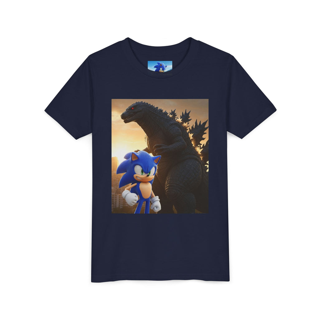 Youth Tee — Sonic & Mario vs. Monsters Movie Mashup