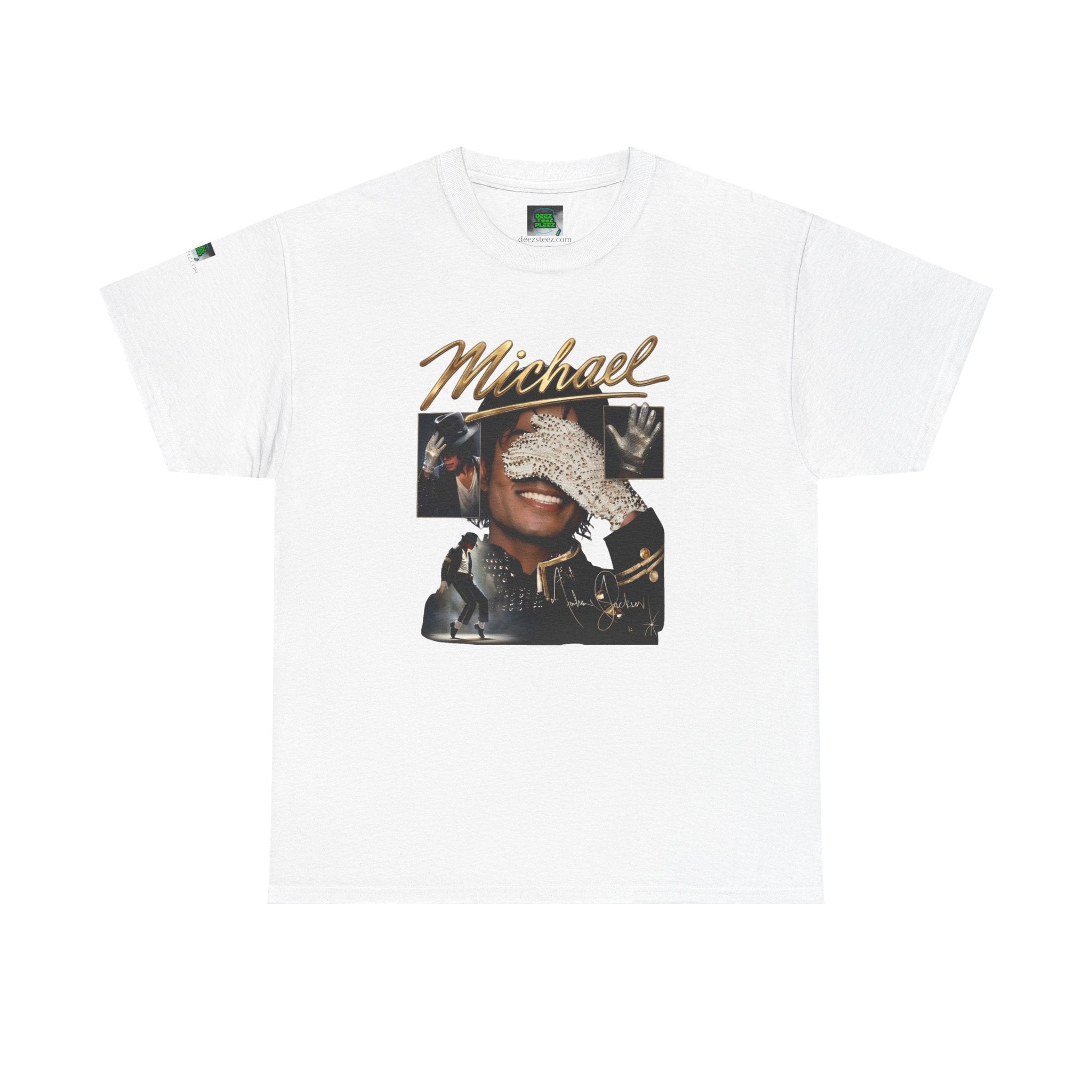 Graphic Tee — 'Michael' Retro Photo Collage T-Shirt
