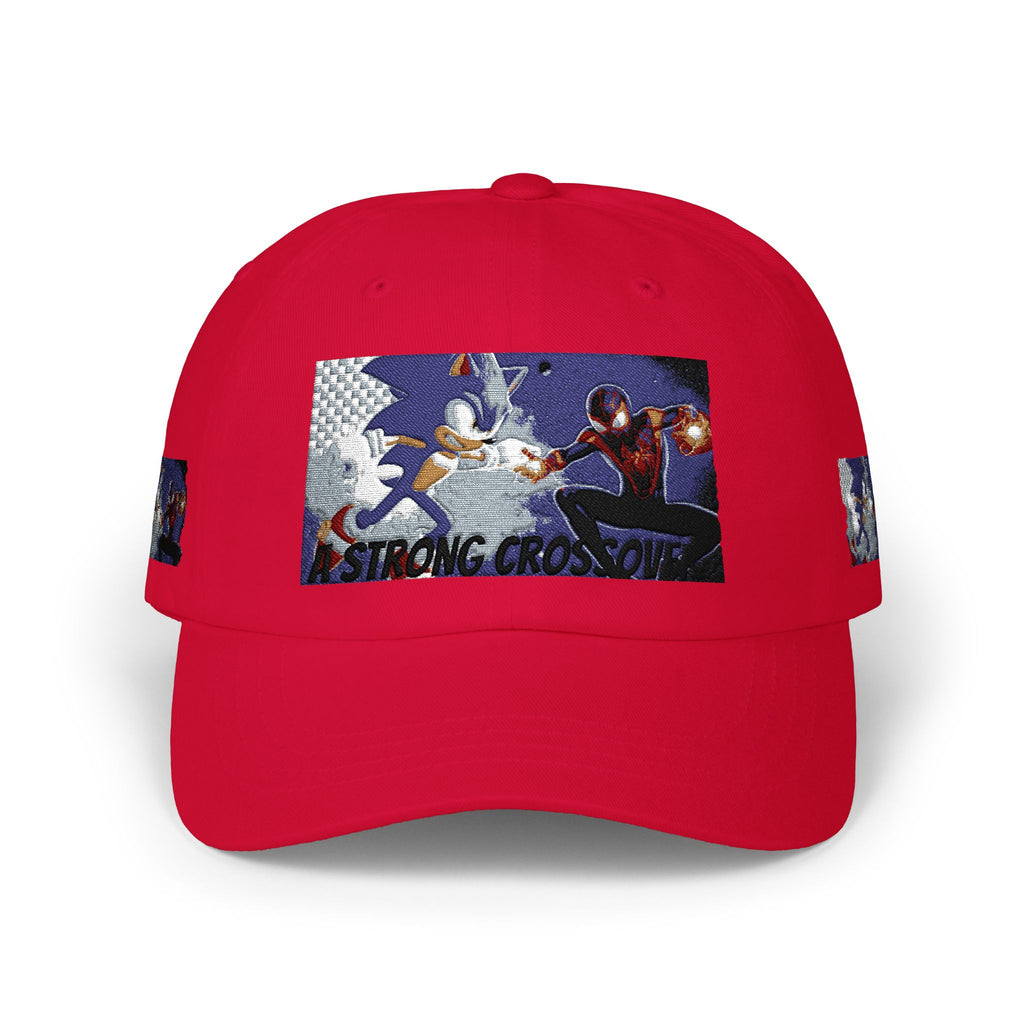 Sonic vs. Miles Morales Space Dad Cap — Youth Graphic Baseball Hat