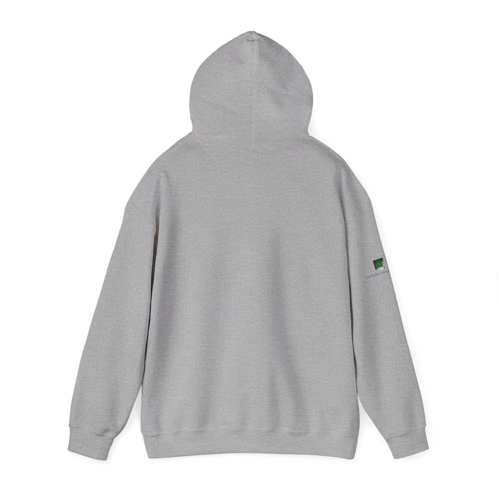 Hoodie — "Easily Distracted by Yard Sales" Vintage Camper Hooded Sweatshirt
