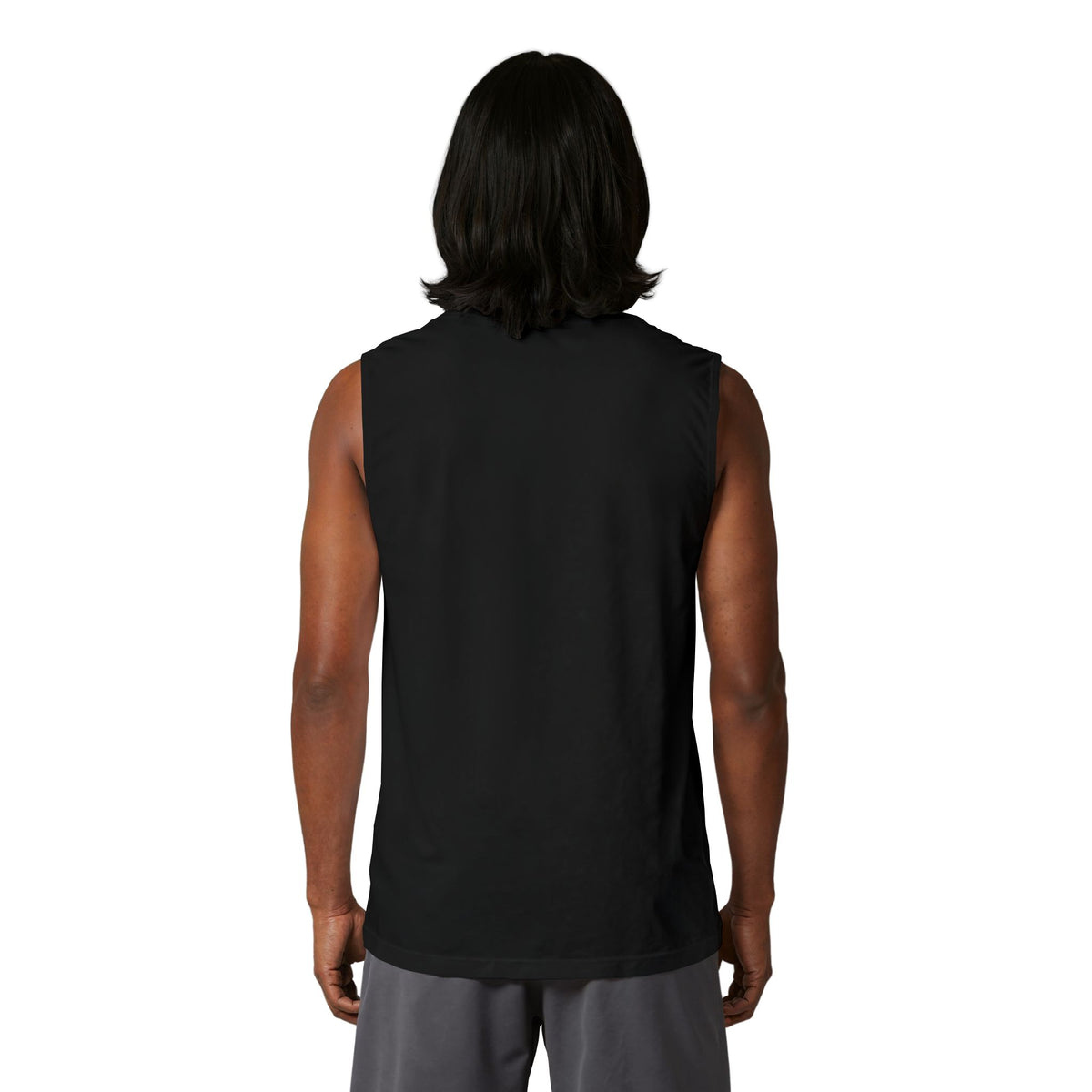 Muscle Tank — "Let It Be" Butterfly Peace Graphic