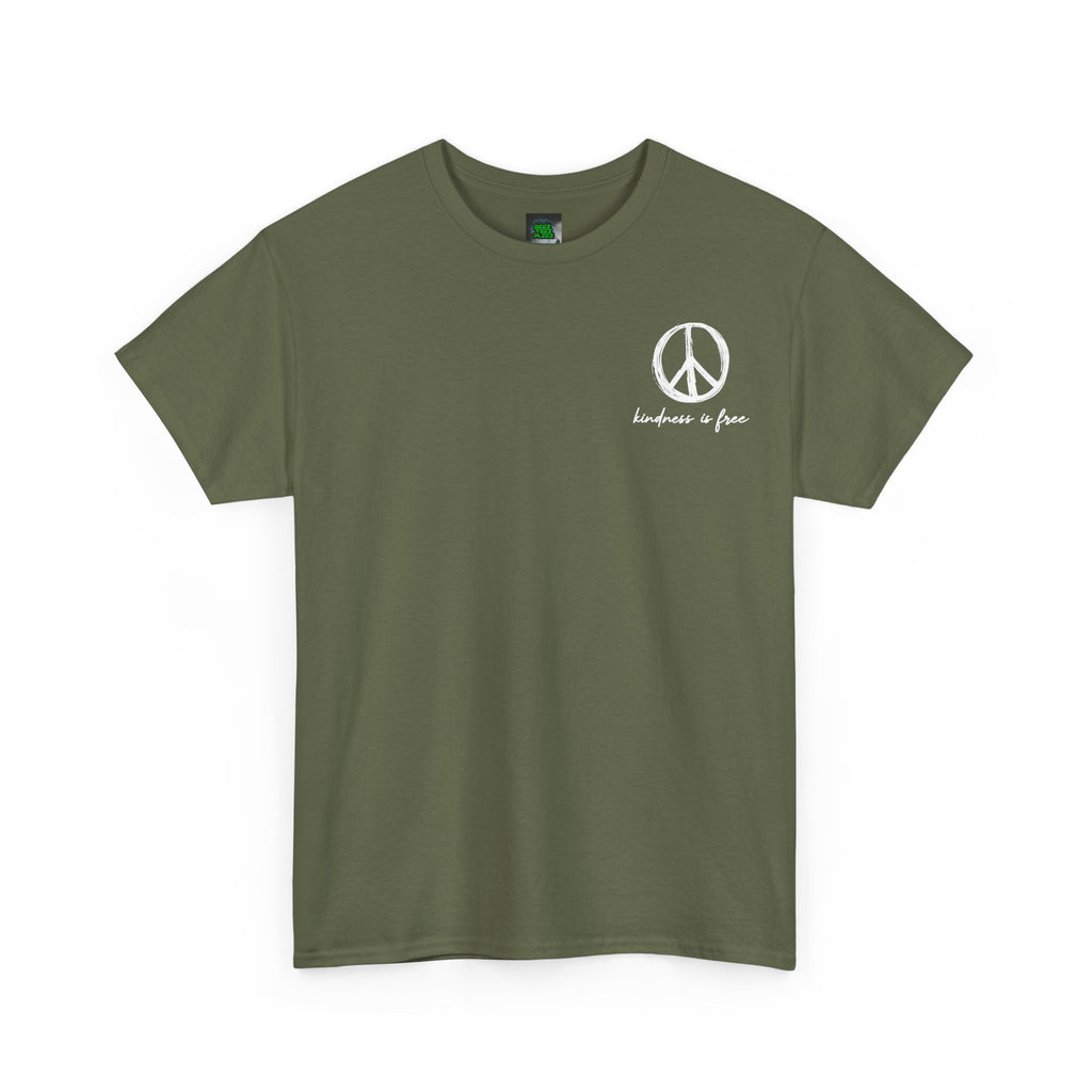 Peace Symbol Tee — “I Hope We Heal From All The Things We Don’t Talk About” Inspirational Graphic T-Shirt