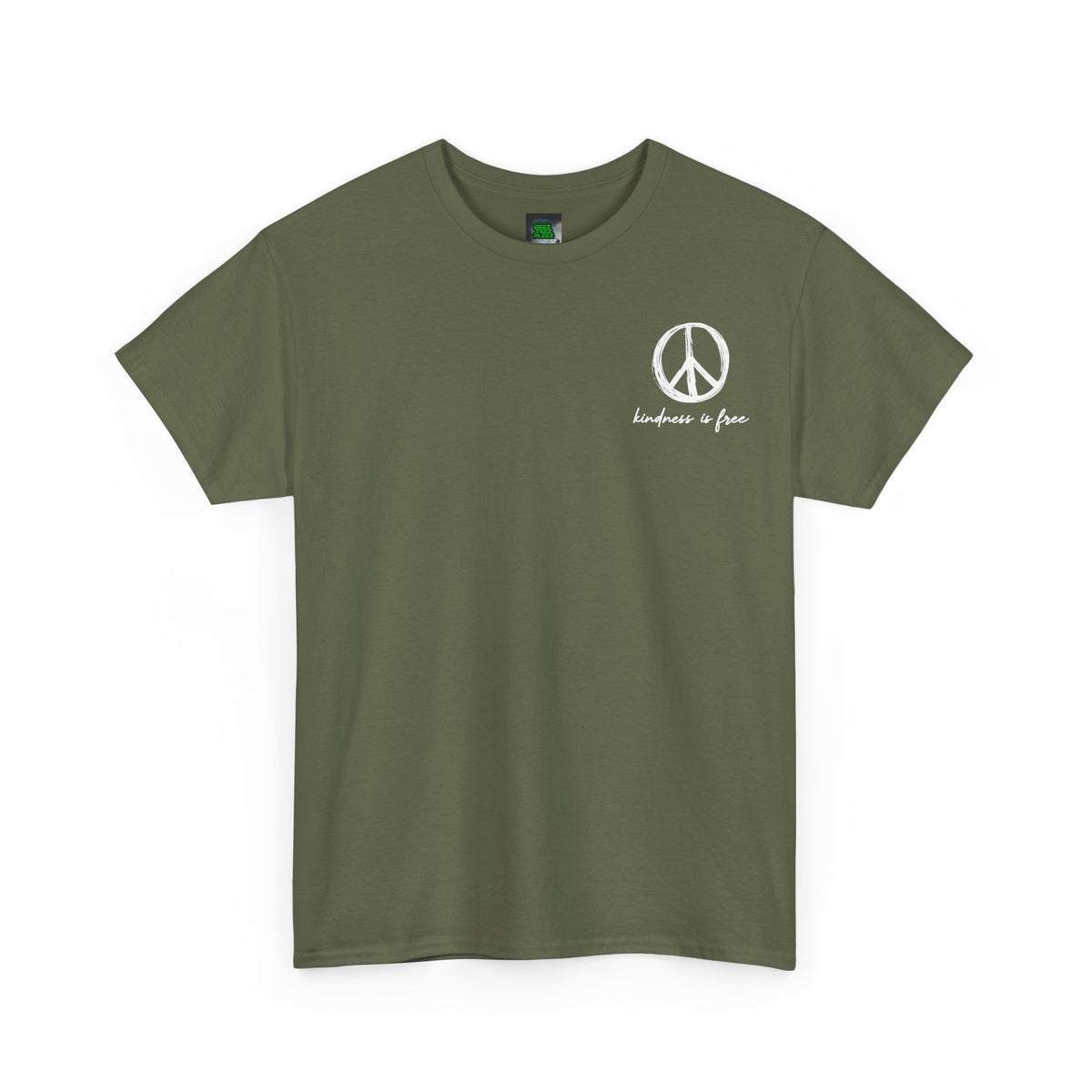 Peace Symbol Tee — “I Hope We Heal From All The Things We Don’t Talk About” Inspirational Graphic T-Shirt