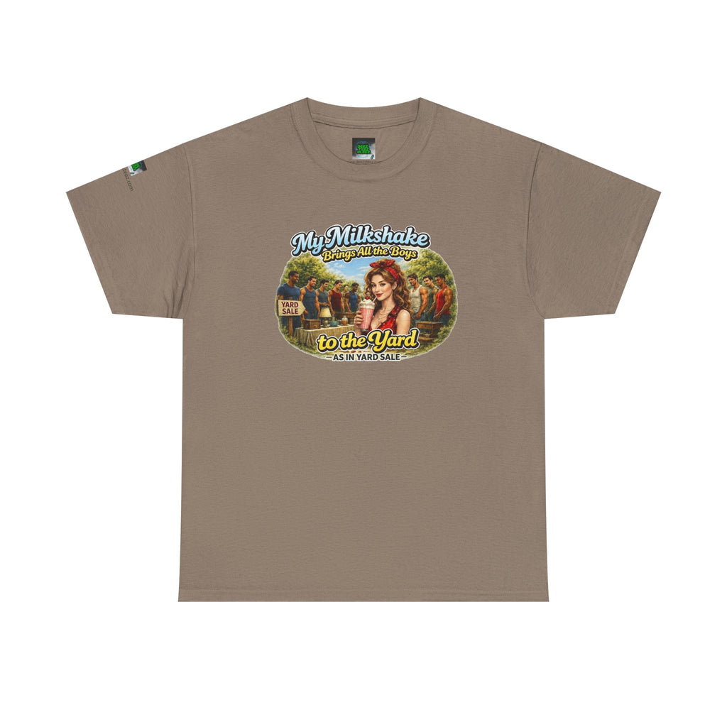 Vintage 'My Milkshake Brings All the Boys to the Yard' Graphic Tee
