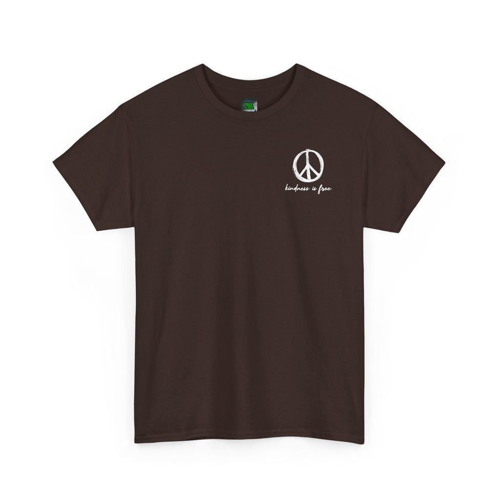 Peace Symbol Tee — “I Hope We Heal From All The Things We Don’t Talk About” Inspirational Graphic T-Shirt